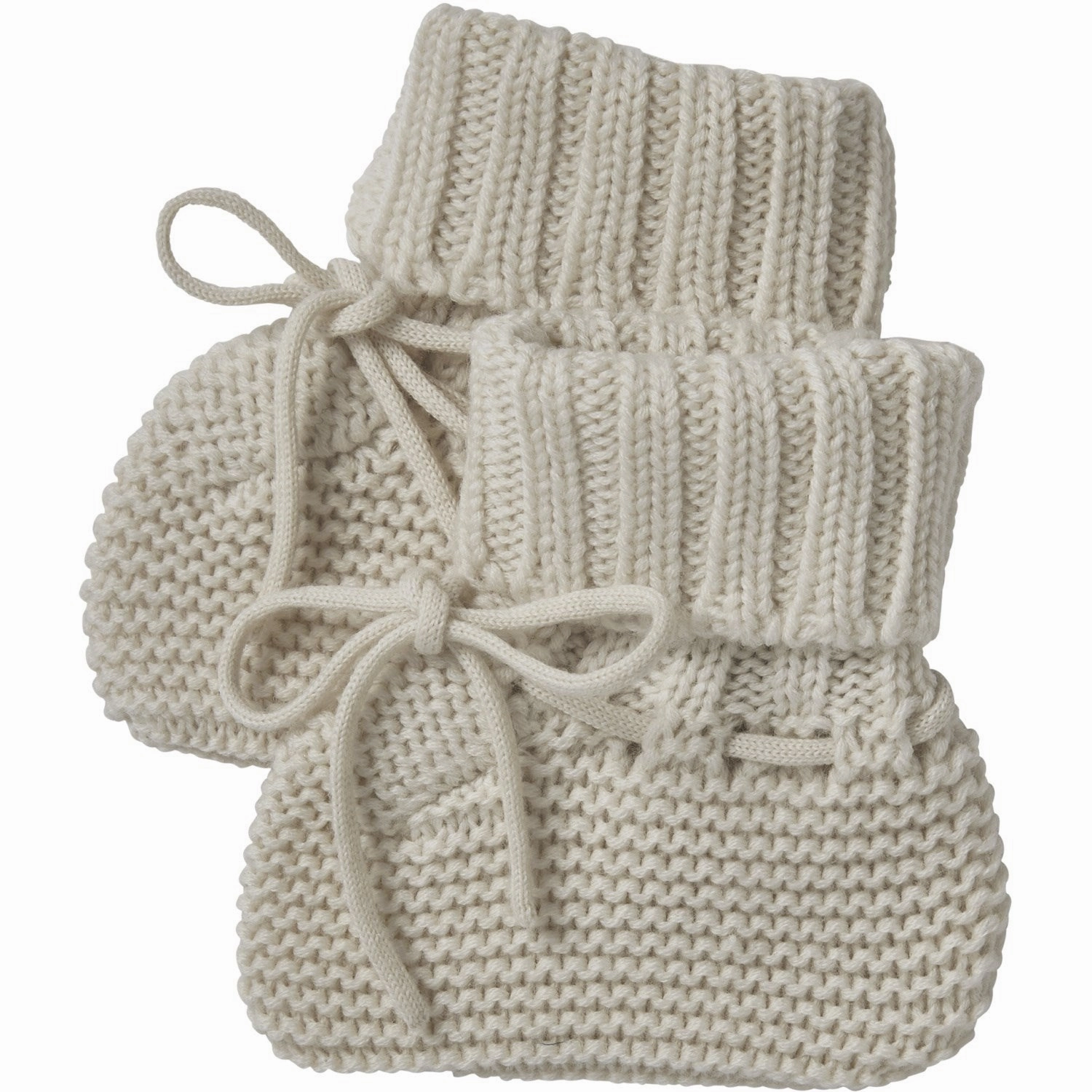 portable Smooth inner lining FUB Ecru Baby Boots Futter