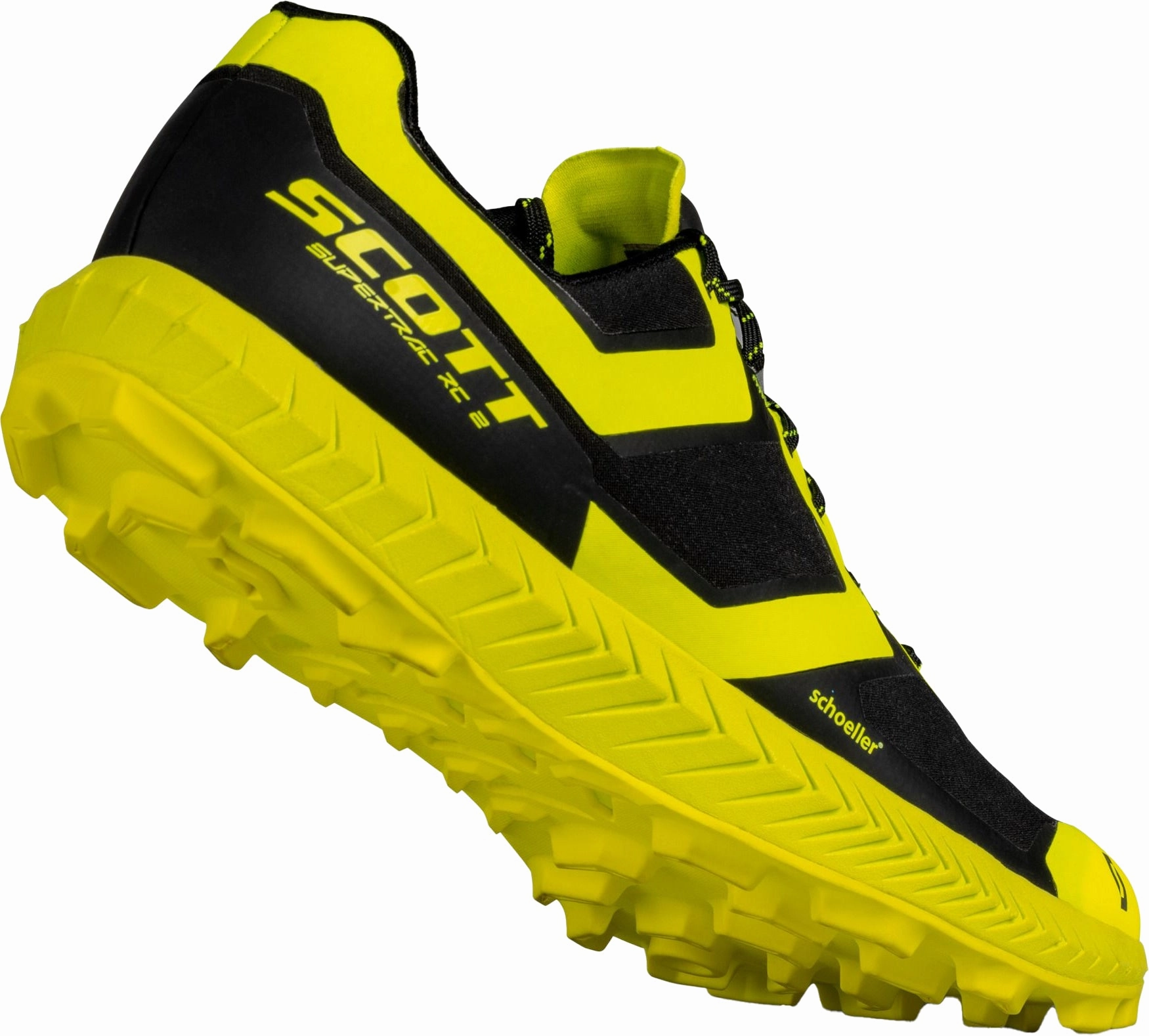 Hybrid Cushioning Scott Supertrac RC 2 Womens Trail Running Shoes - Black