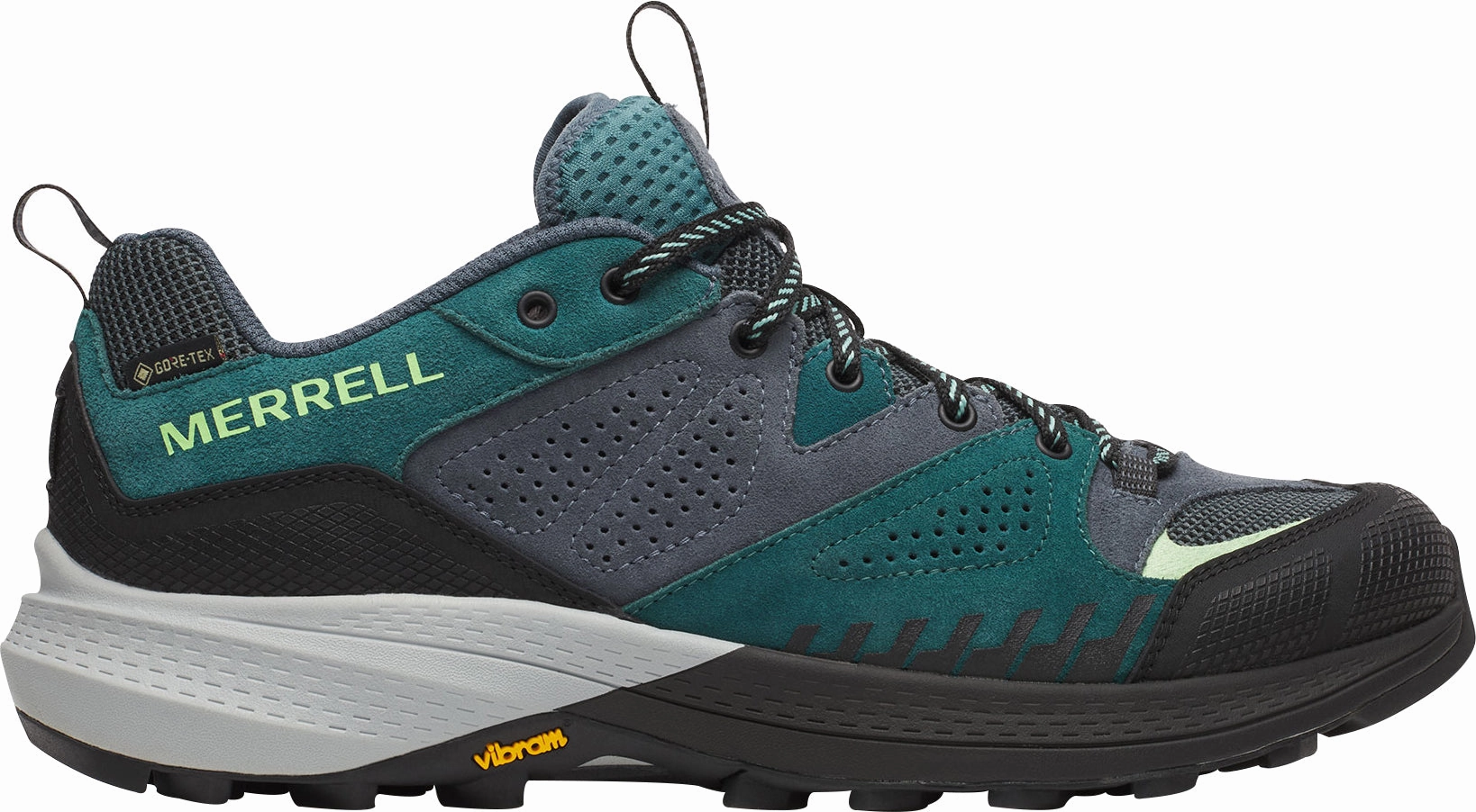 Merrell Capra 2 GORE-TEX Mens Walking Shoes - Green Strap