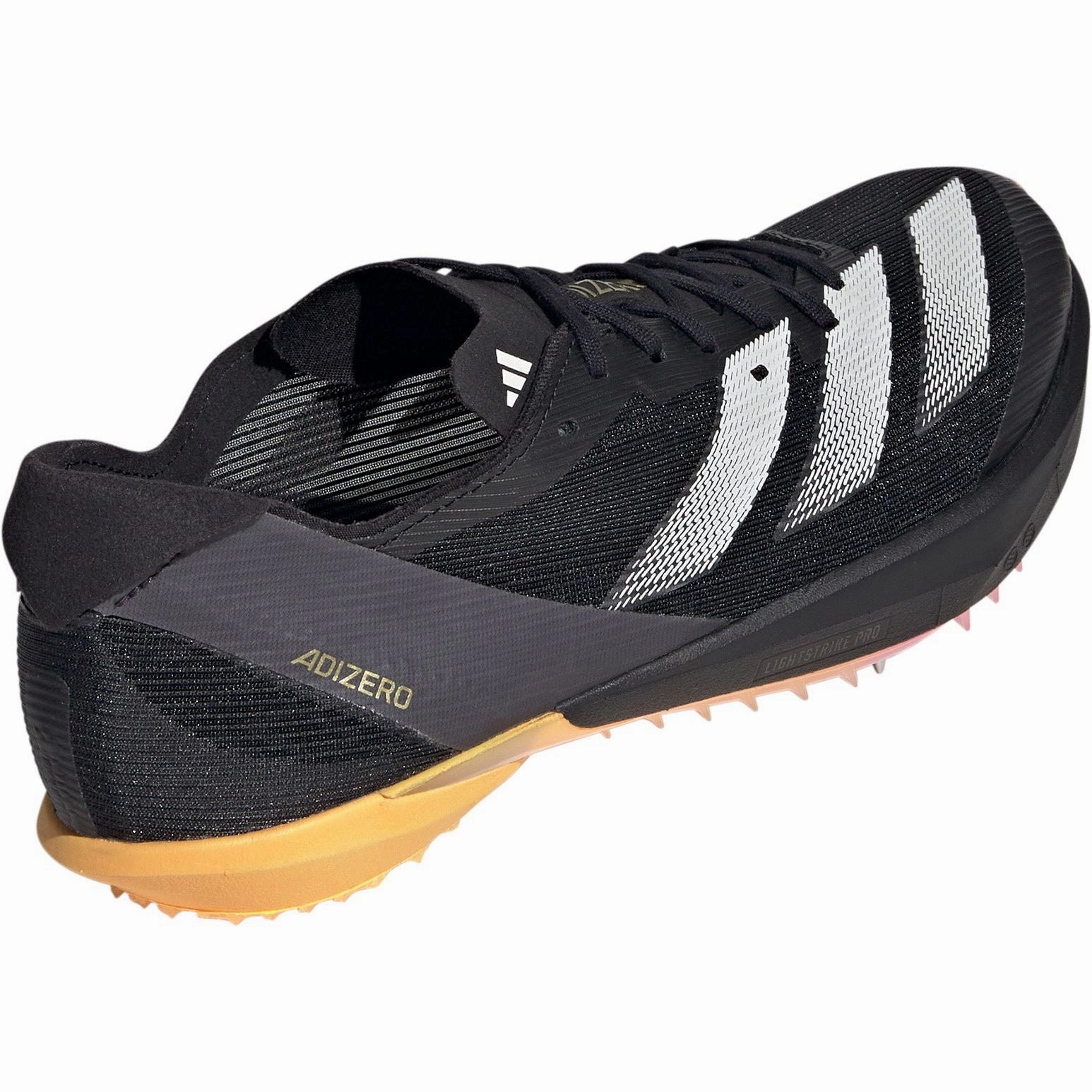 adidas Adizero Ambition Running Spikes - Black Soft Padding Quick Pivot