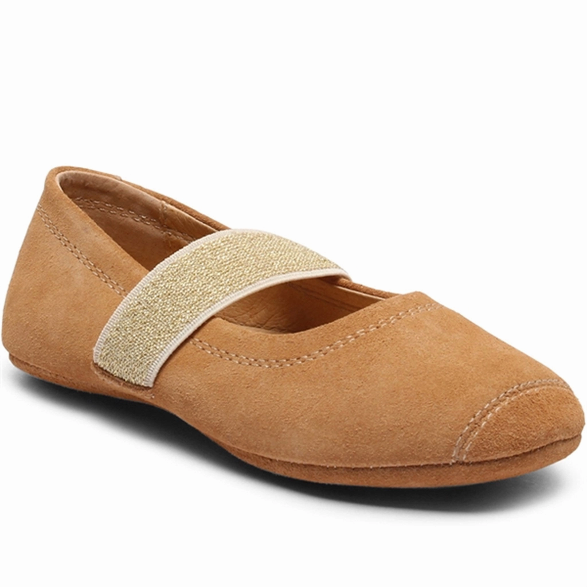 Non Irritating Seam Finish Bisgaard Indoor Shoes Ballet Tan