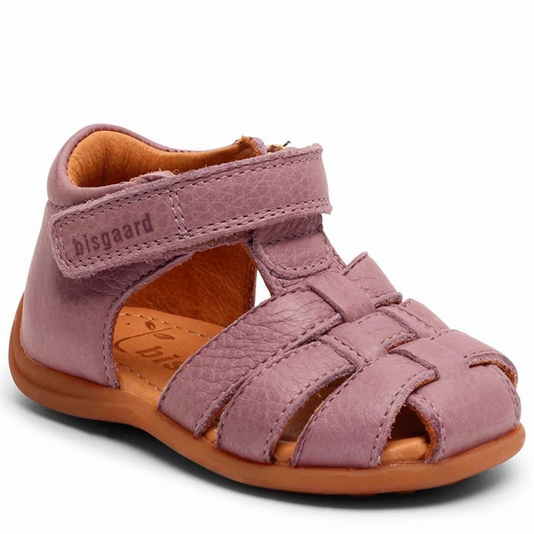 Bisgaard Carly Sandal Lavender footbed cushioning