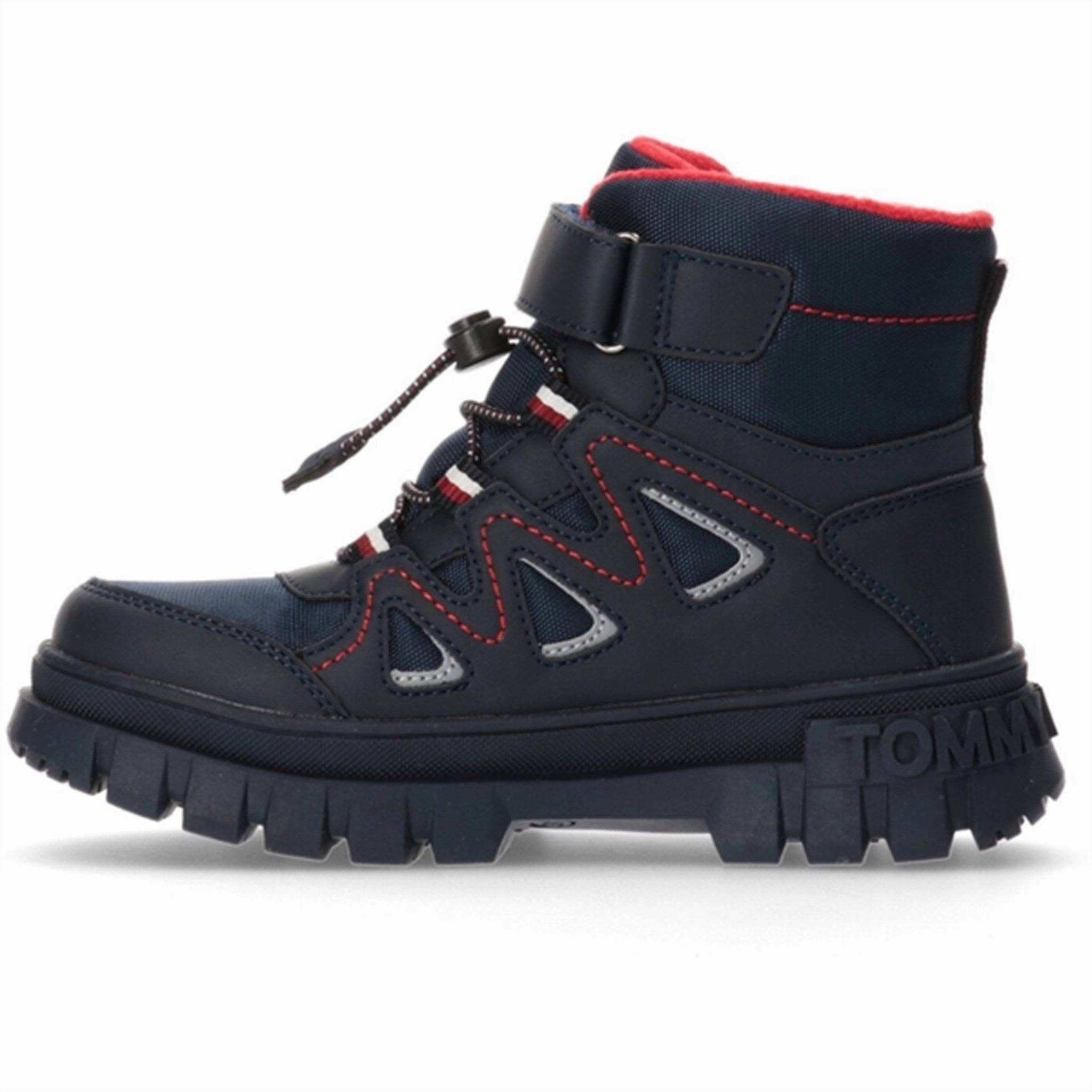 Tommy Hilfiger Lace-Up Bootie Blue Tight Fit