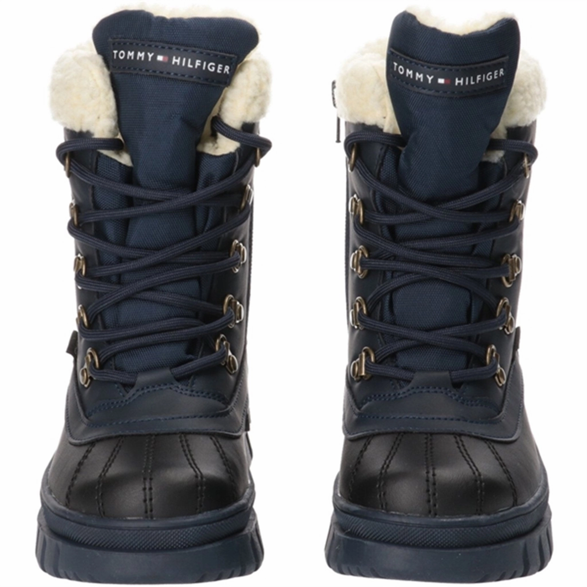 Tommy Hilfiger Lace-Up Bootie Blue mud proof