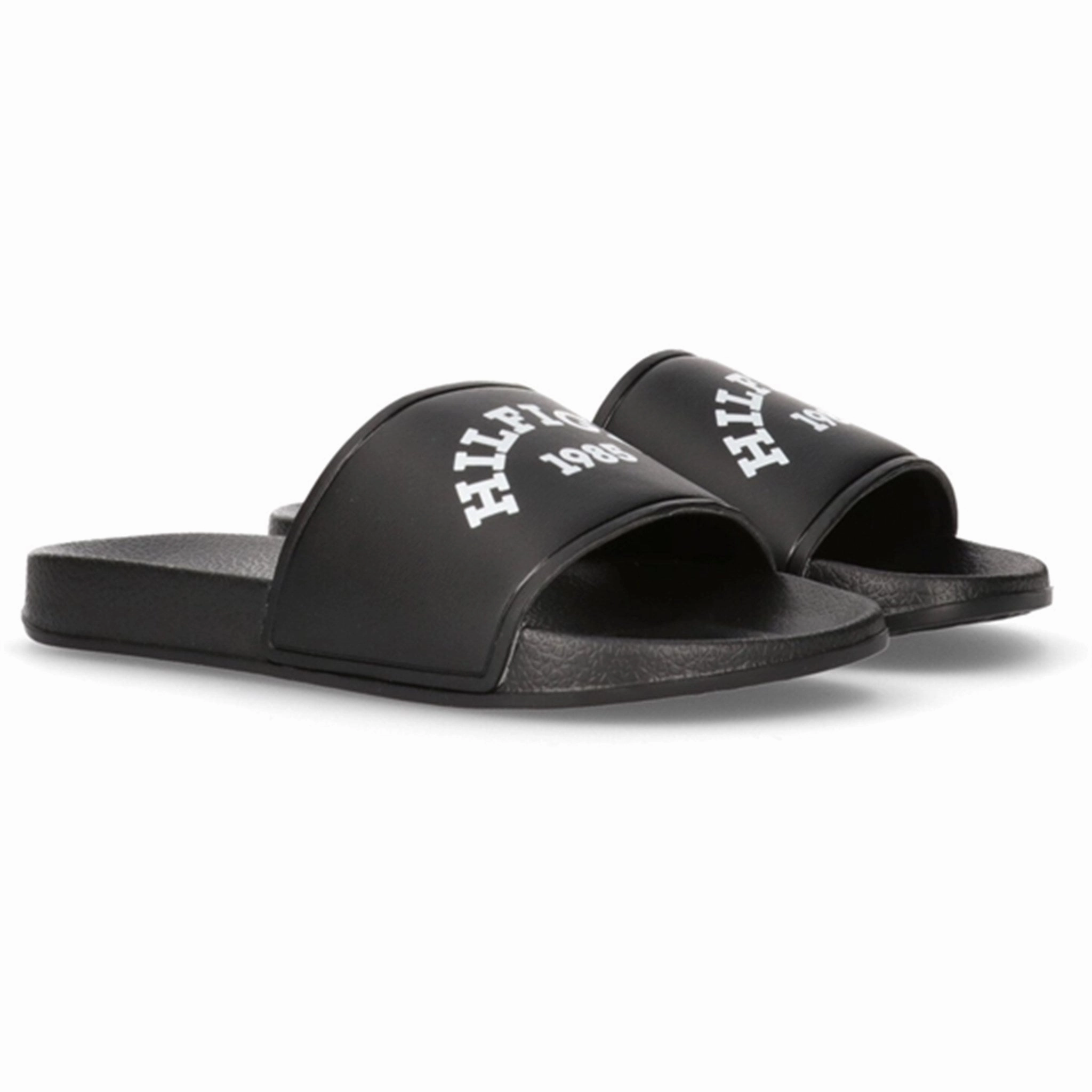 Relaxed Sole Tommy Hilfiger Logo Pool Slide Black