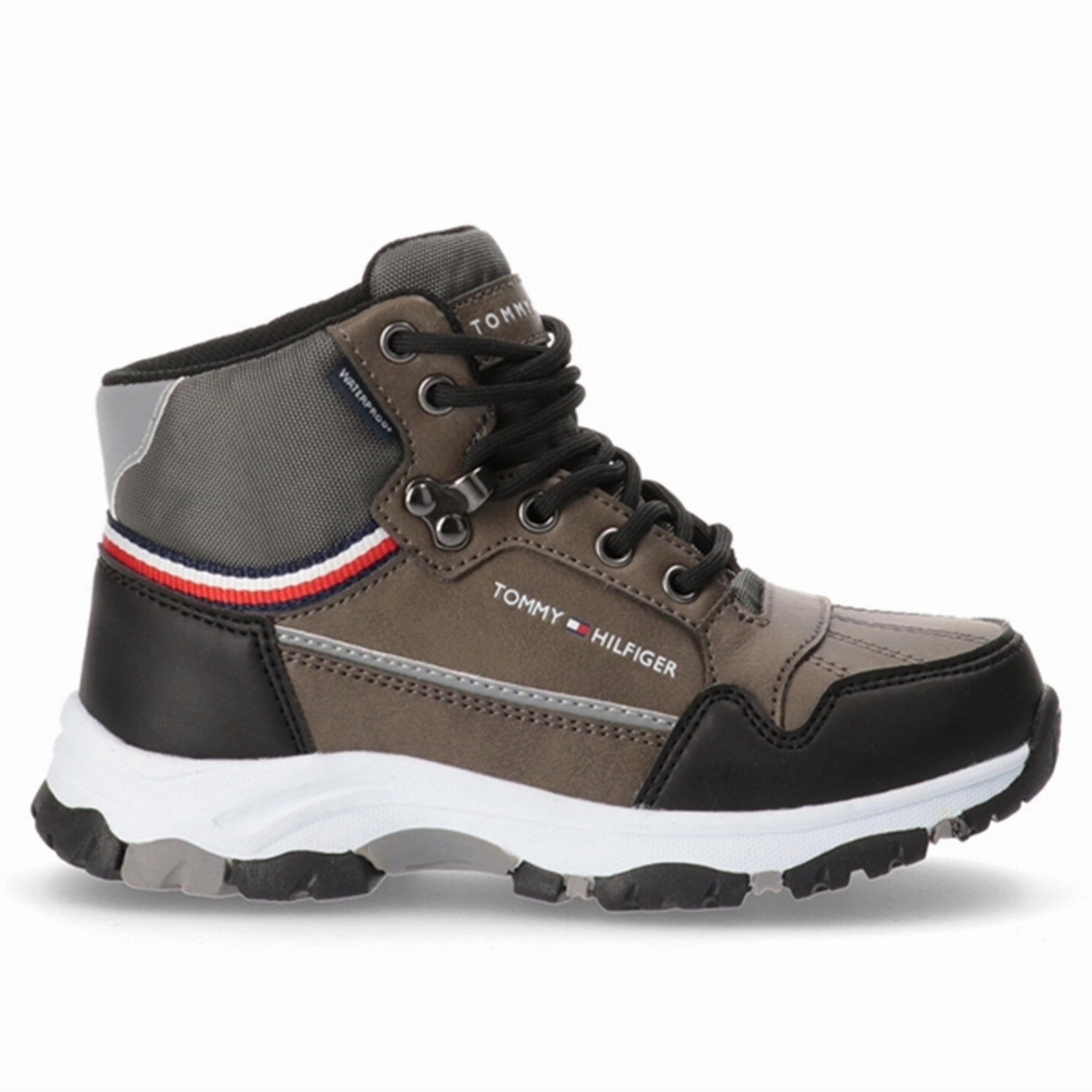 Open Toe Tommy Hilfiger Tech Boot Grey