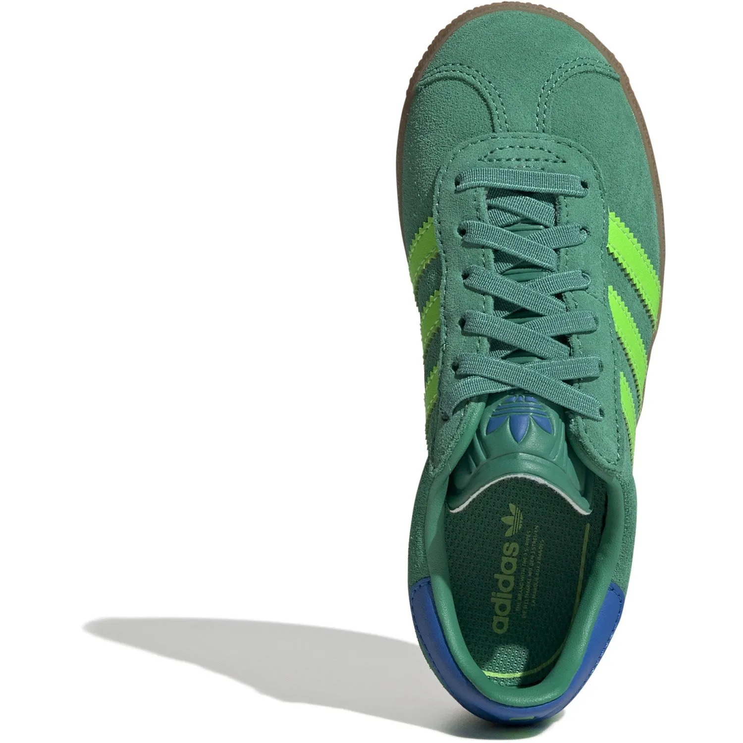 Airy Upper Professional Fit adidas Originals Semi Court Green/Solar Green/Bluebird Gazelle Cf El C Sneakers