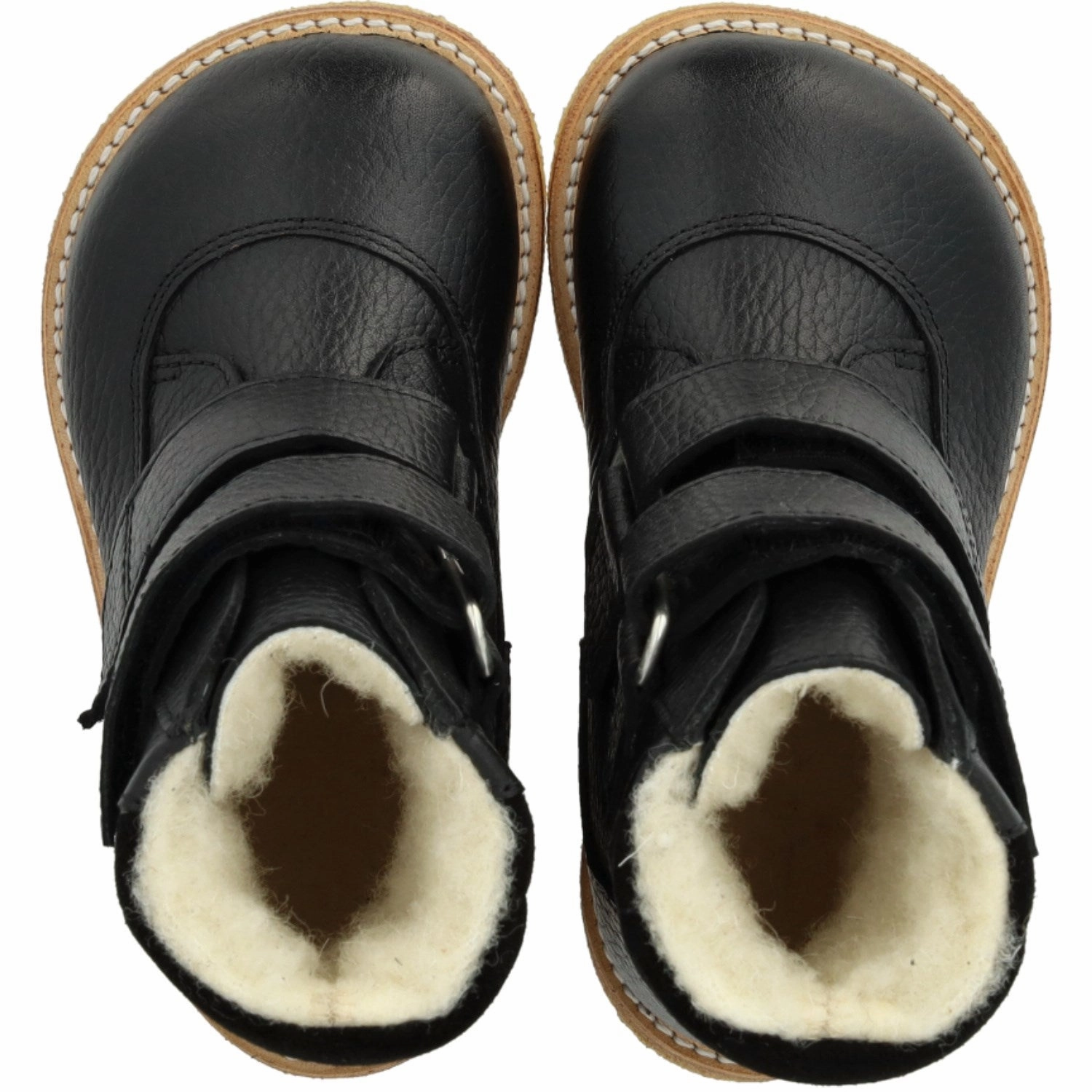 Low Profile All Day Wear Angulus Black TEX Boot with Velcro Closure