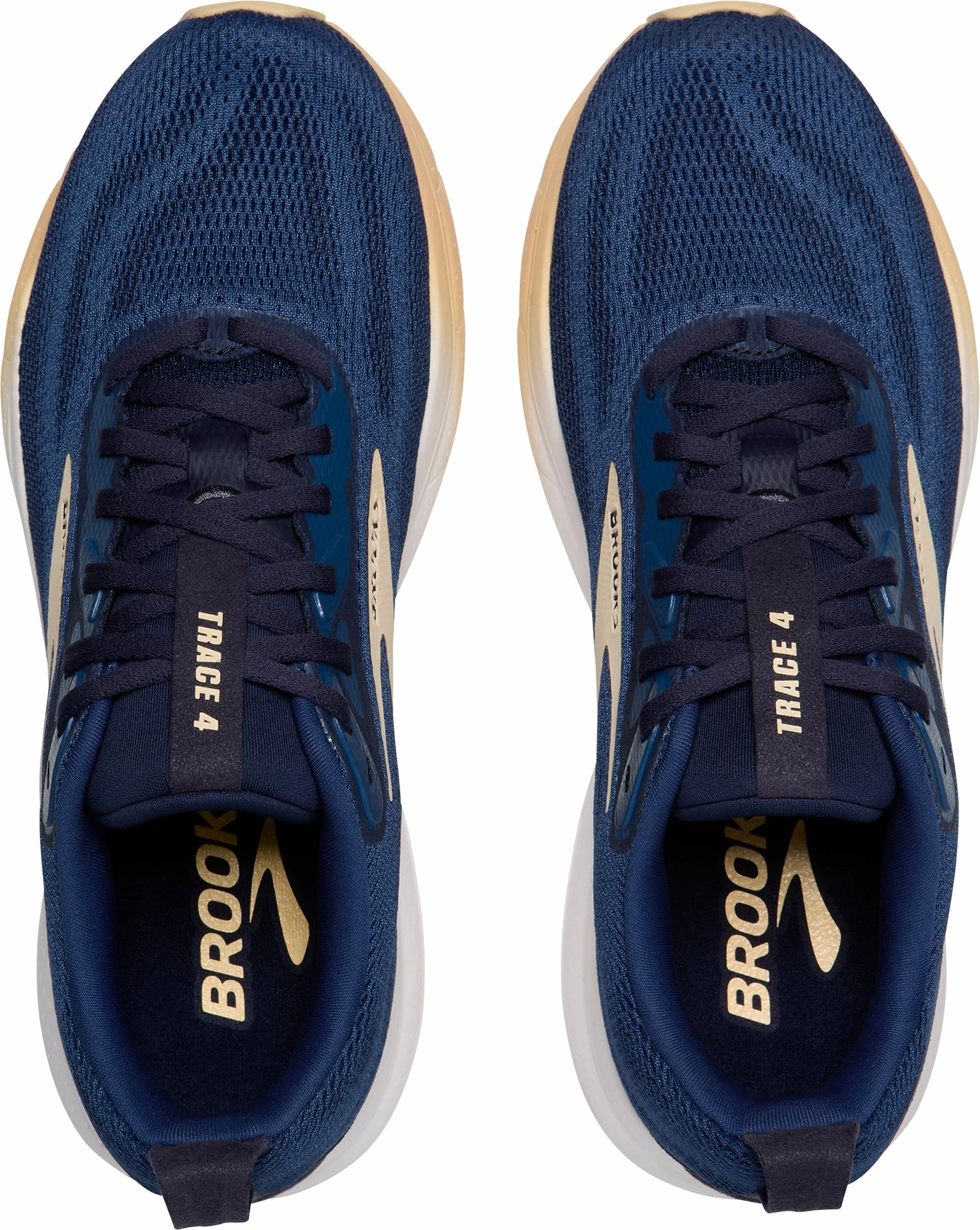 Brooks Trace 4 Womens Running Shoes - Blue Foot - stability