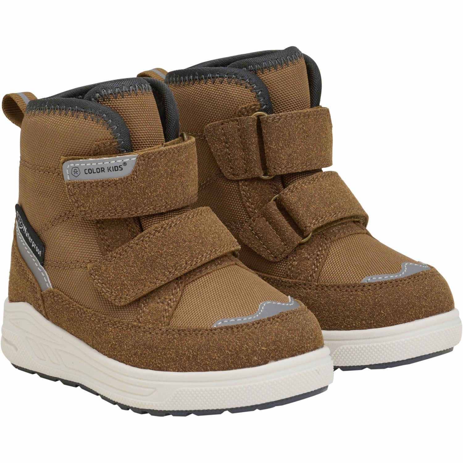 Chukka Silhouette Dynamic Flex Zones Color Kids Nuthatch Boots W. Velcro Waterproof