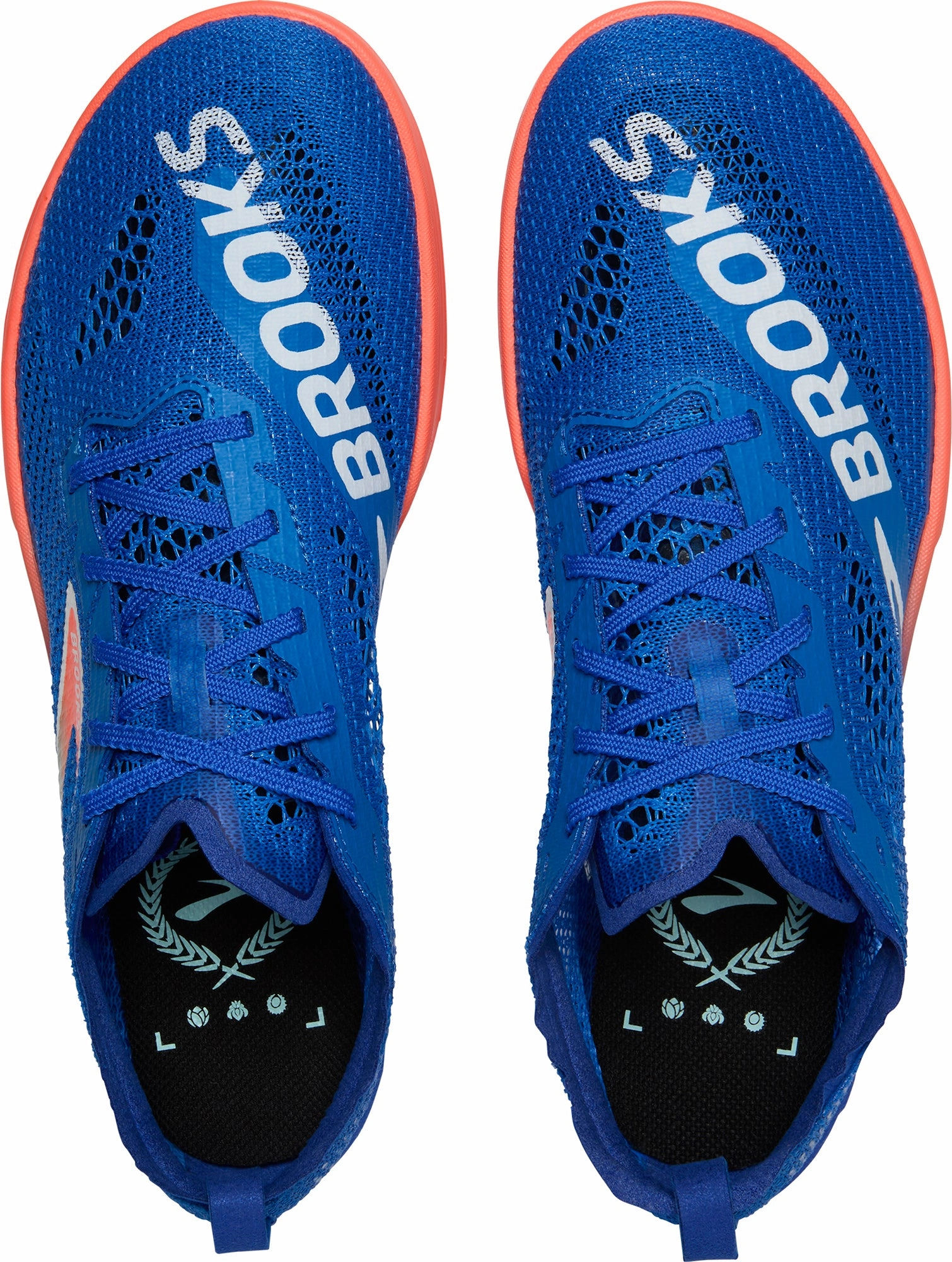 Match Ready Gear Brooks Hyperion Elite LD Running Spikes - Blue