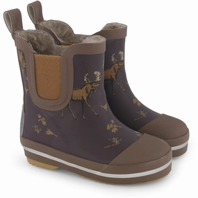 Shock Absorbing Technology Mikk-Line Mol?? Short Winter Wellies AOP