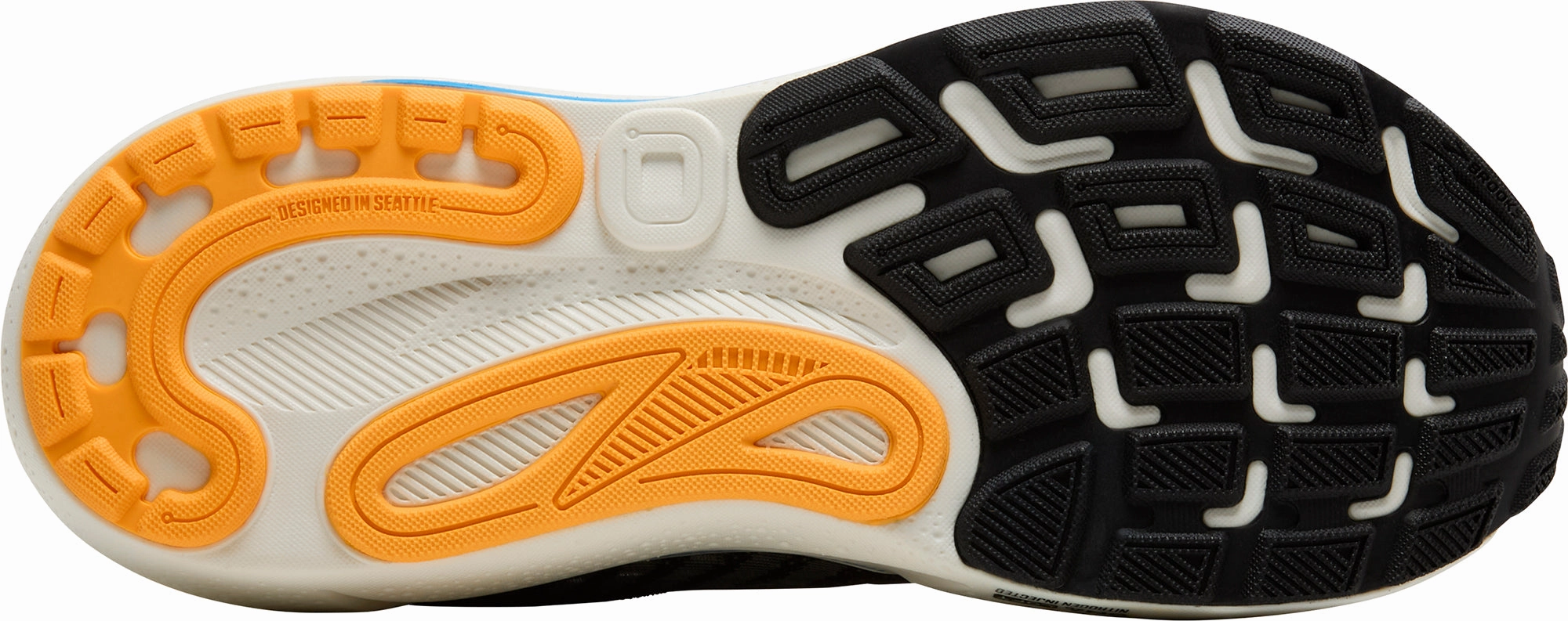 Brooks Adrenaline GTS 24 Mens Running Shoes - Black Enhanced Traction Tread interval - training shoes