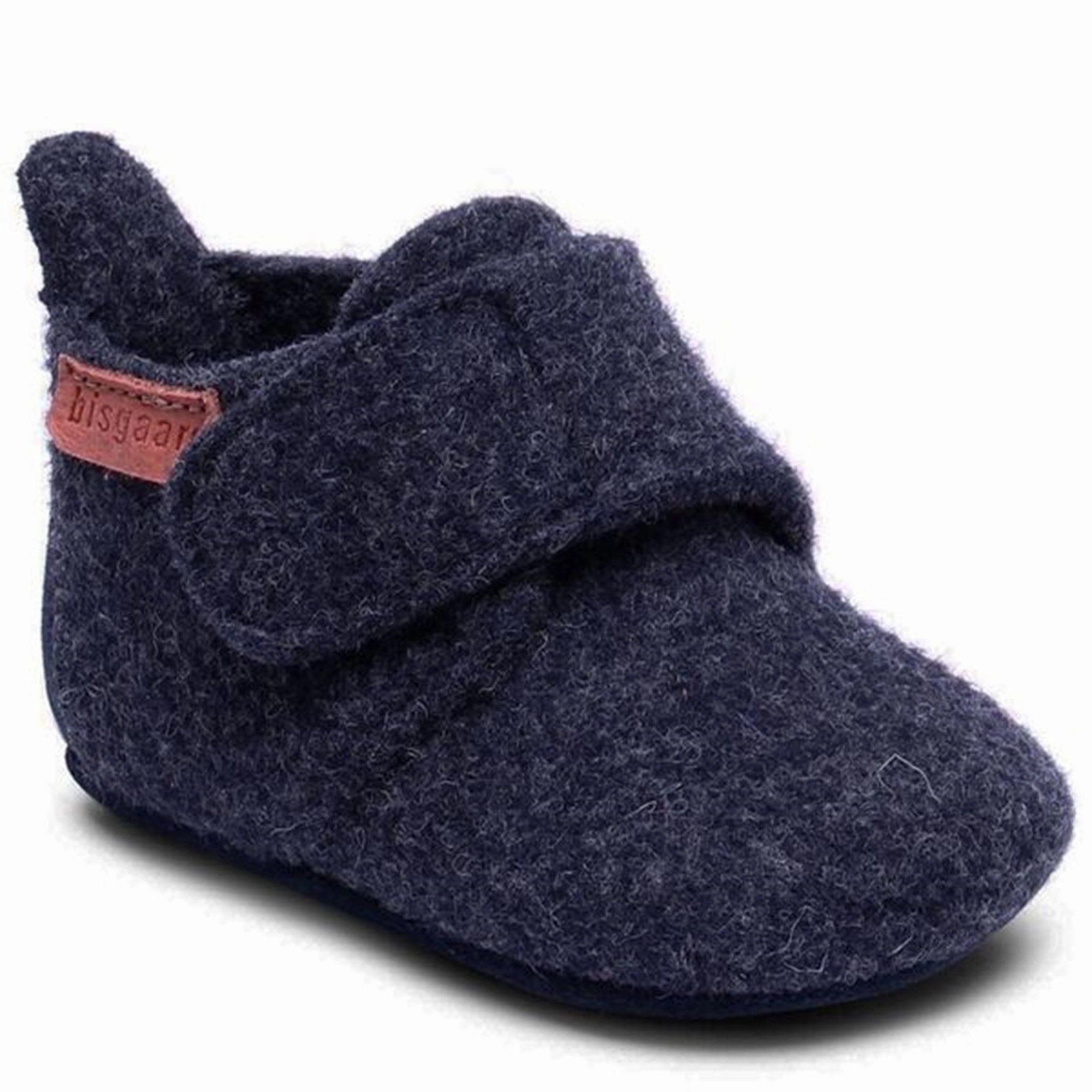 Bisgaard Indoor Shoes Wool Blue Non toxic