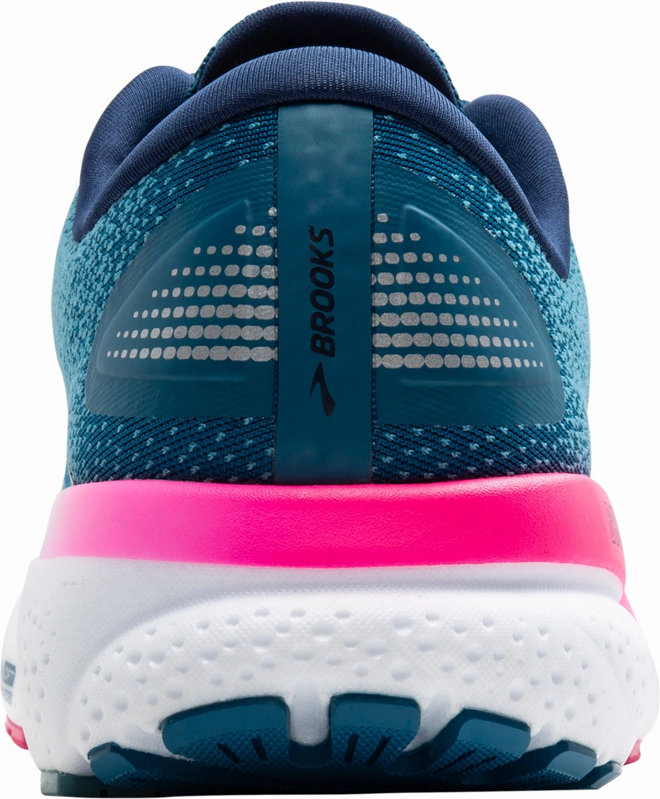 Light - up Brooks Ghost 16 GORE-TEX Womens Running Shoes - Blue
