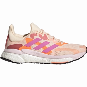 adidas Solar Boost 4 Womens Running Shoes - Orange Sweat Control