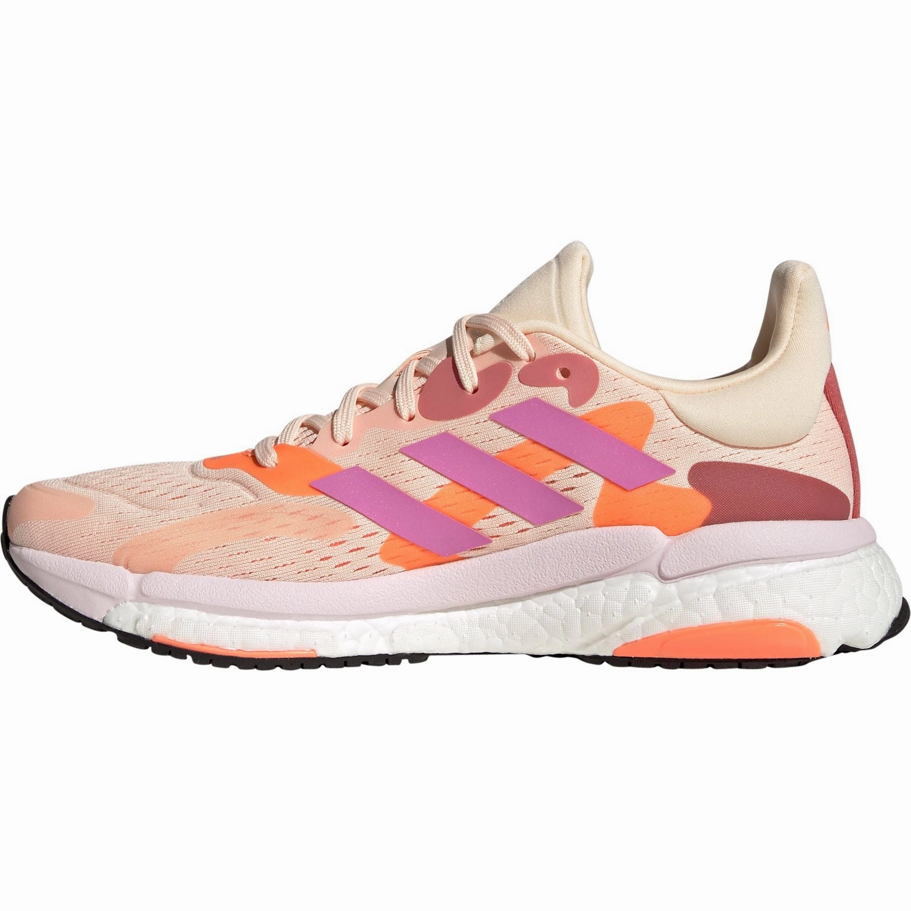 foam - midsole - cushioning shoes interval - training adidas Solar Boost 4 Womens Running Shoes - Orange