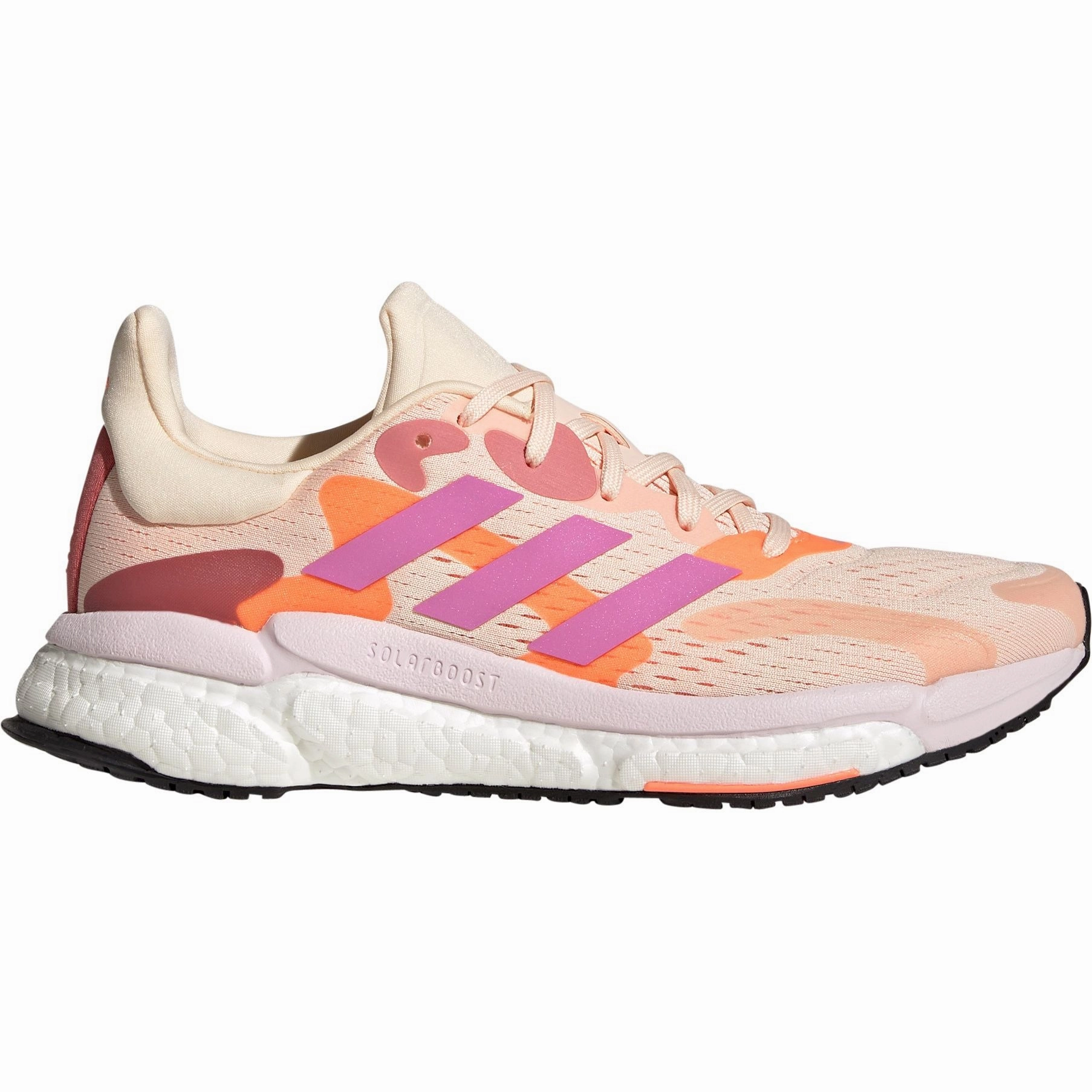 adidas Solar Boost 4 Womens Running Shoes - Orange Sweat Control