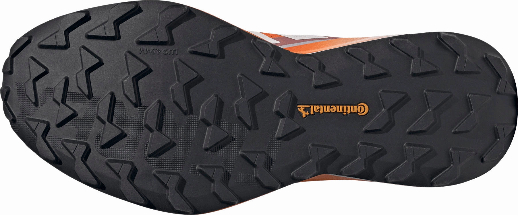 adidas Terrex Agravic GORE-TEX Mens Trail Running Shoes - Orange Shock Diffusing Midsole