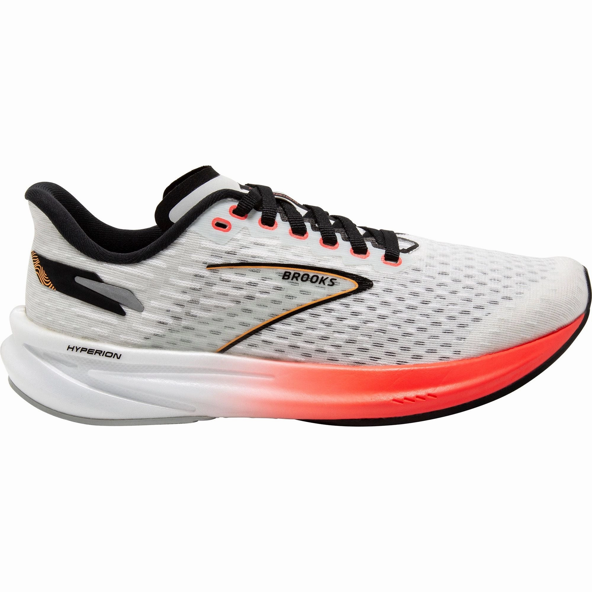 Brooks Hyperion Mens Running Shoes - White ultramarathon running shoes beach - running