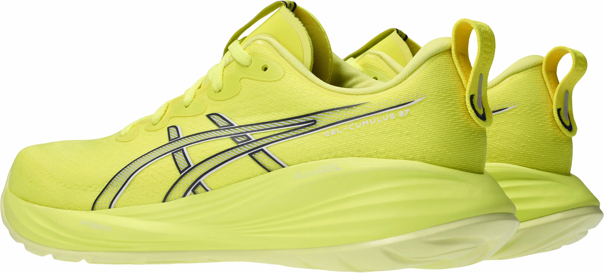Asics Gel Cumulus 27 Mens Running Shoes - Yellow Mud run