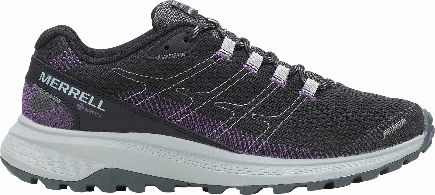 forest - climate shoes running in a plateau shoes Merrell Fly Strike GORE-TEX Womens Trail Running Shoes - Black