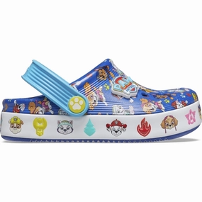 Bare Foot Crocs Paw Patrol Off Court Clg Blue