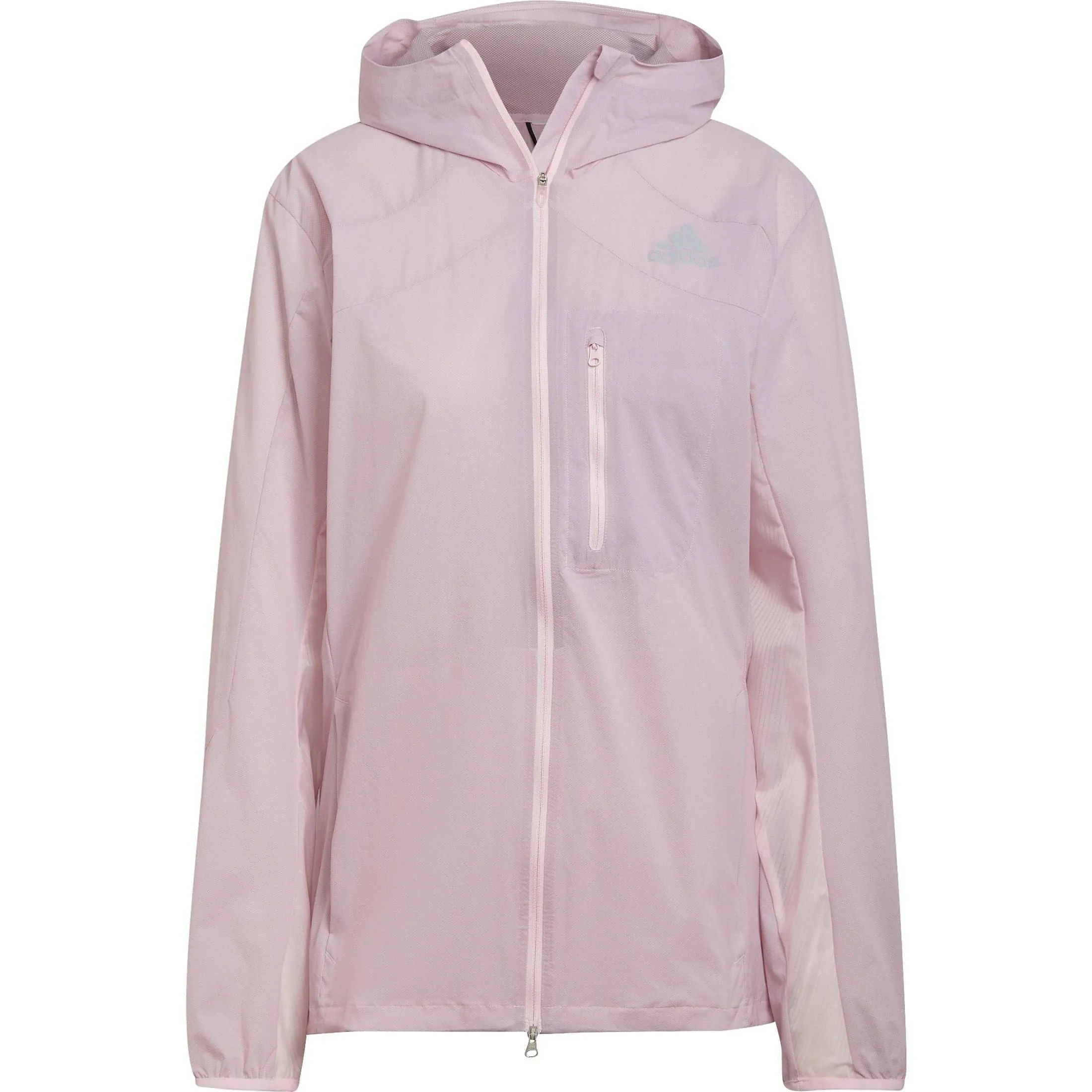 Valentine's Day Lightweight Layer adidas Adizero Marathon Mens Running Jacket - Pink