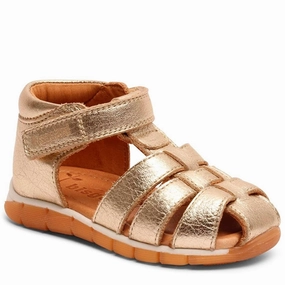Bisgaard Billie Sandal Platin Non Toxic Construction