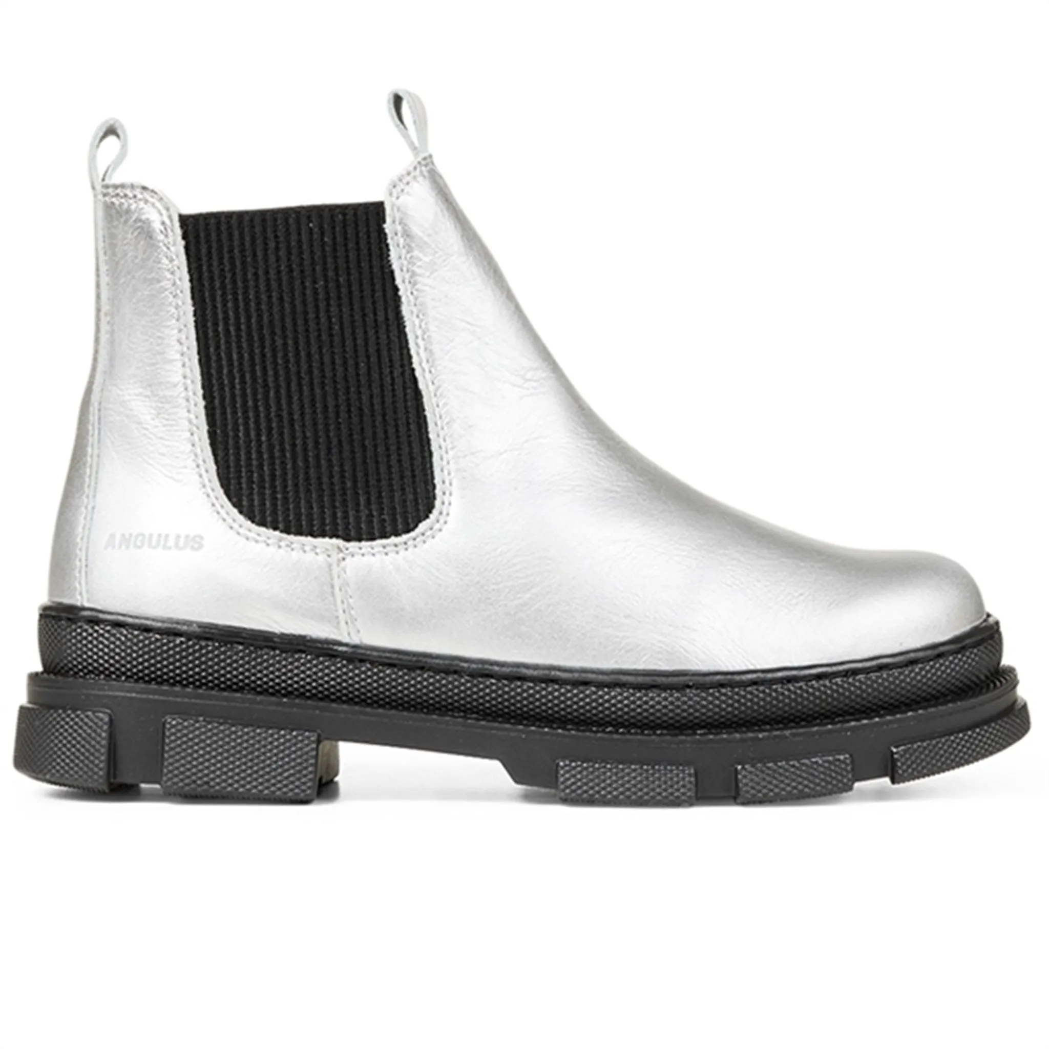 Angulus Boots With Elastic Band Silver/Black Neutral Style Waterproof River Crossing