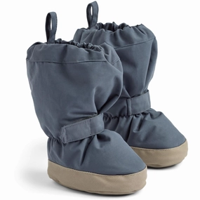 Wheat Greyblue Outerwear Booties Strap Cushioned Comfort