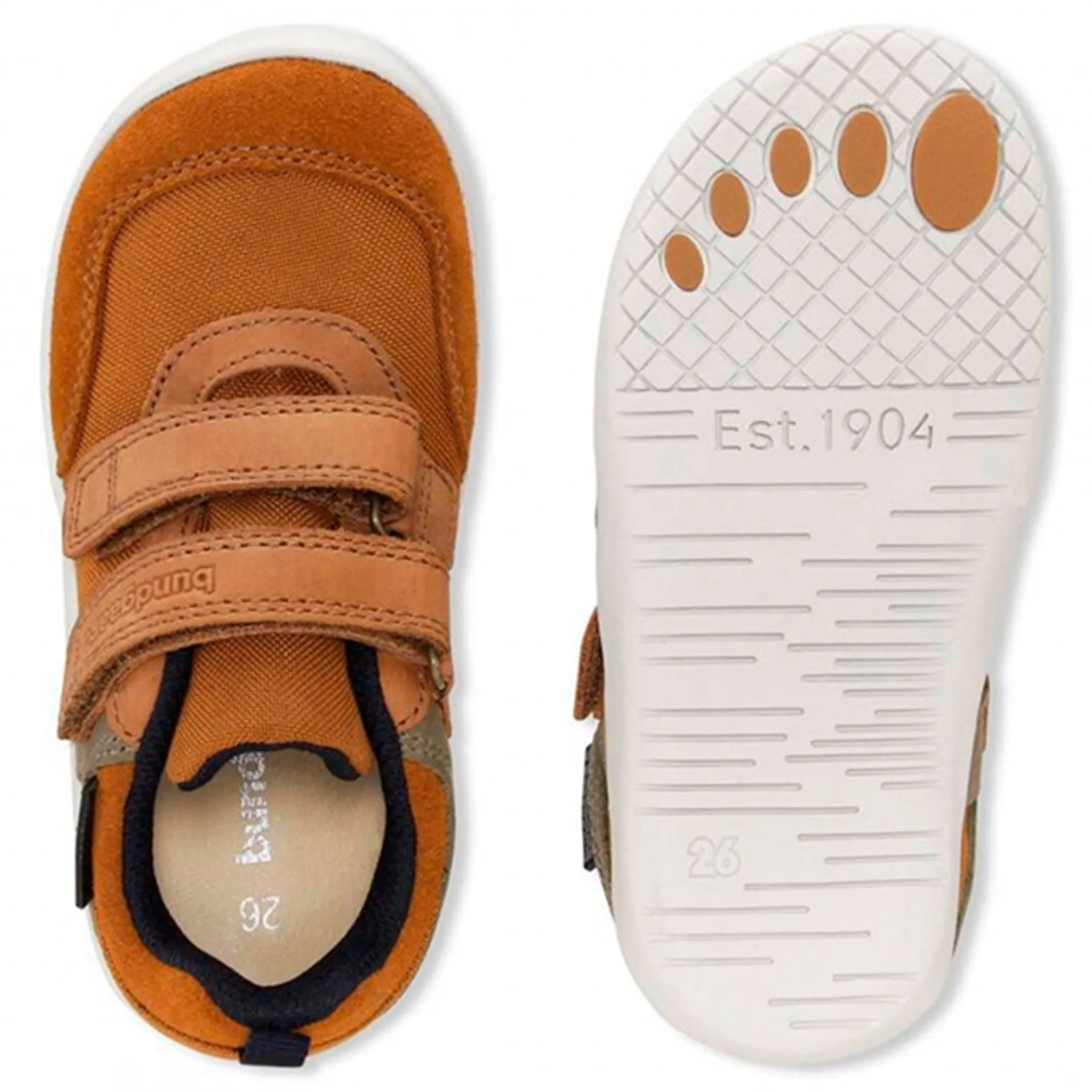 Bundgaard Bennie Strap TEX Sneakers Tan WS Spring Walk Durable Frame