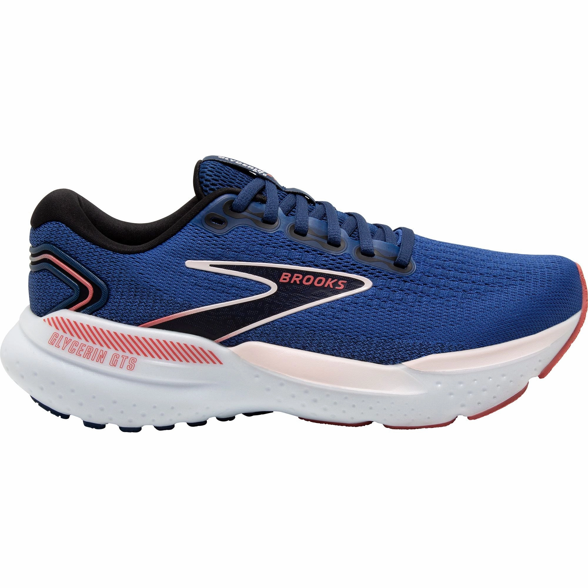 casual wearers Brooks Glycerin GTS 21 Womens Running Shoes - Blue
