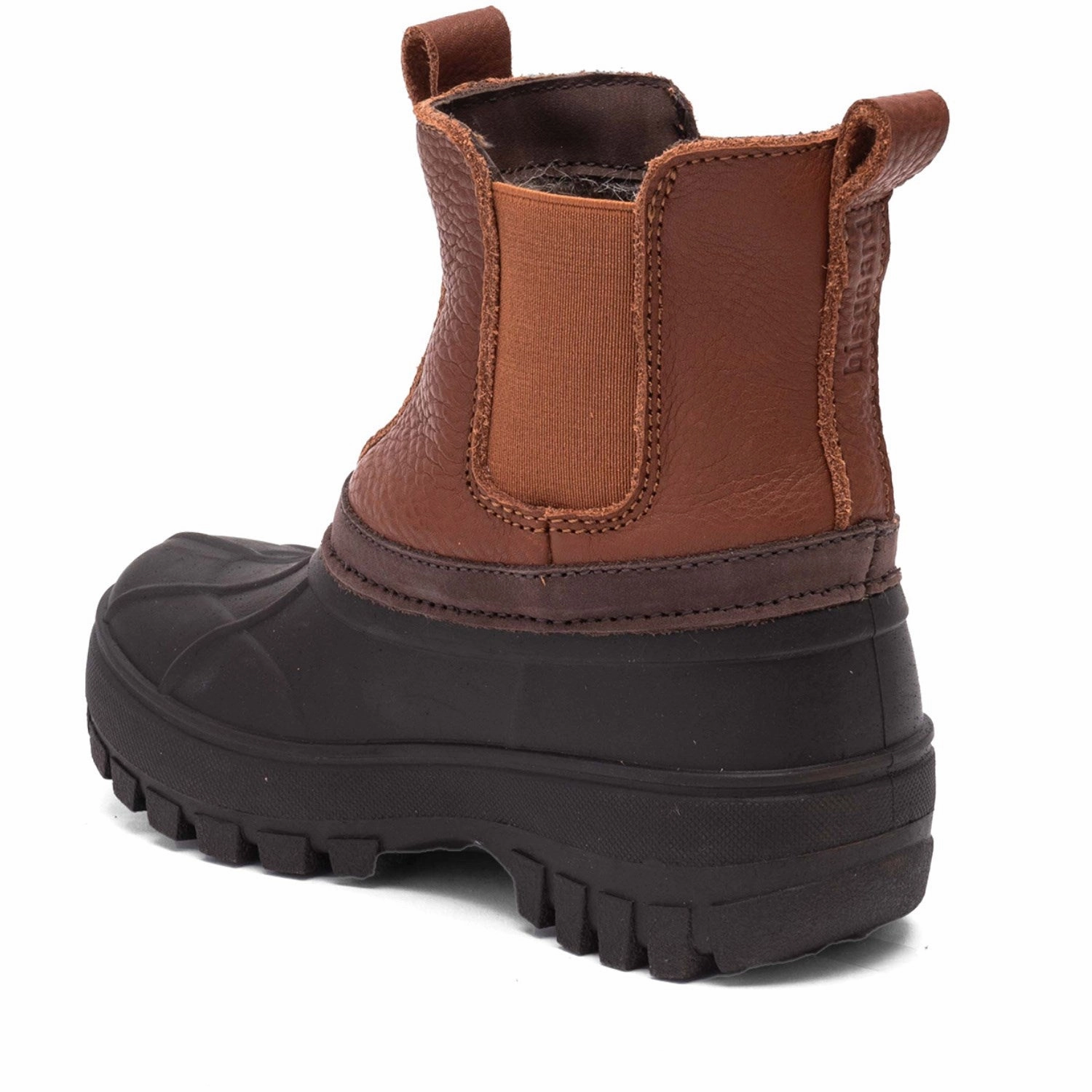 Bisgaard Brown Blake Boot Stylish Protection Bold Heel