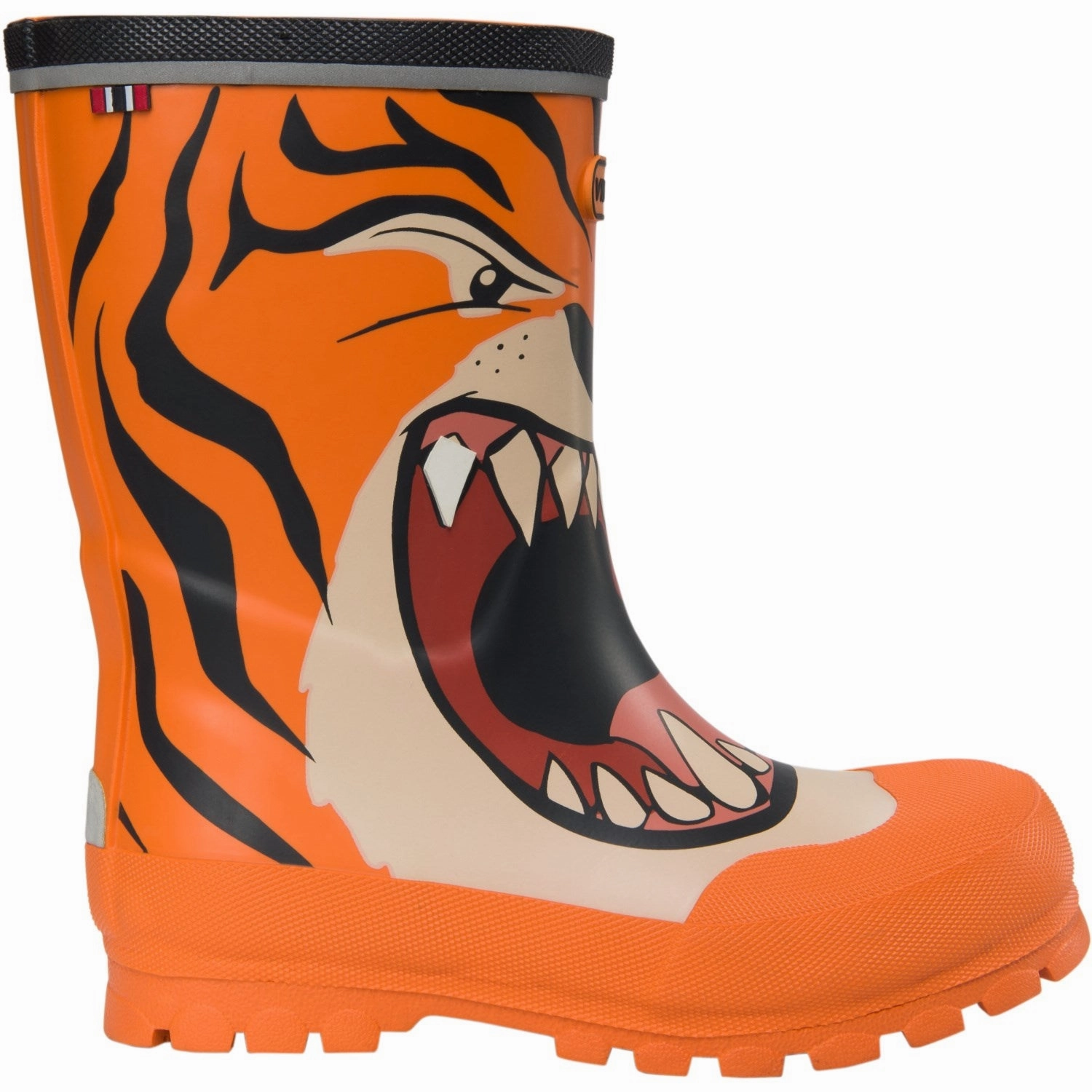 VIKING Orange/Multi Jolly Print Metallic Buckle