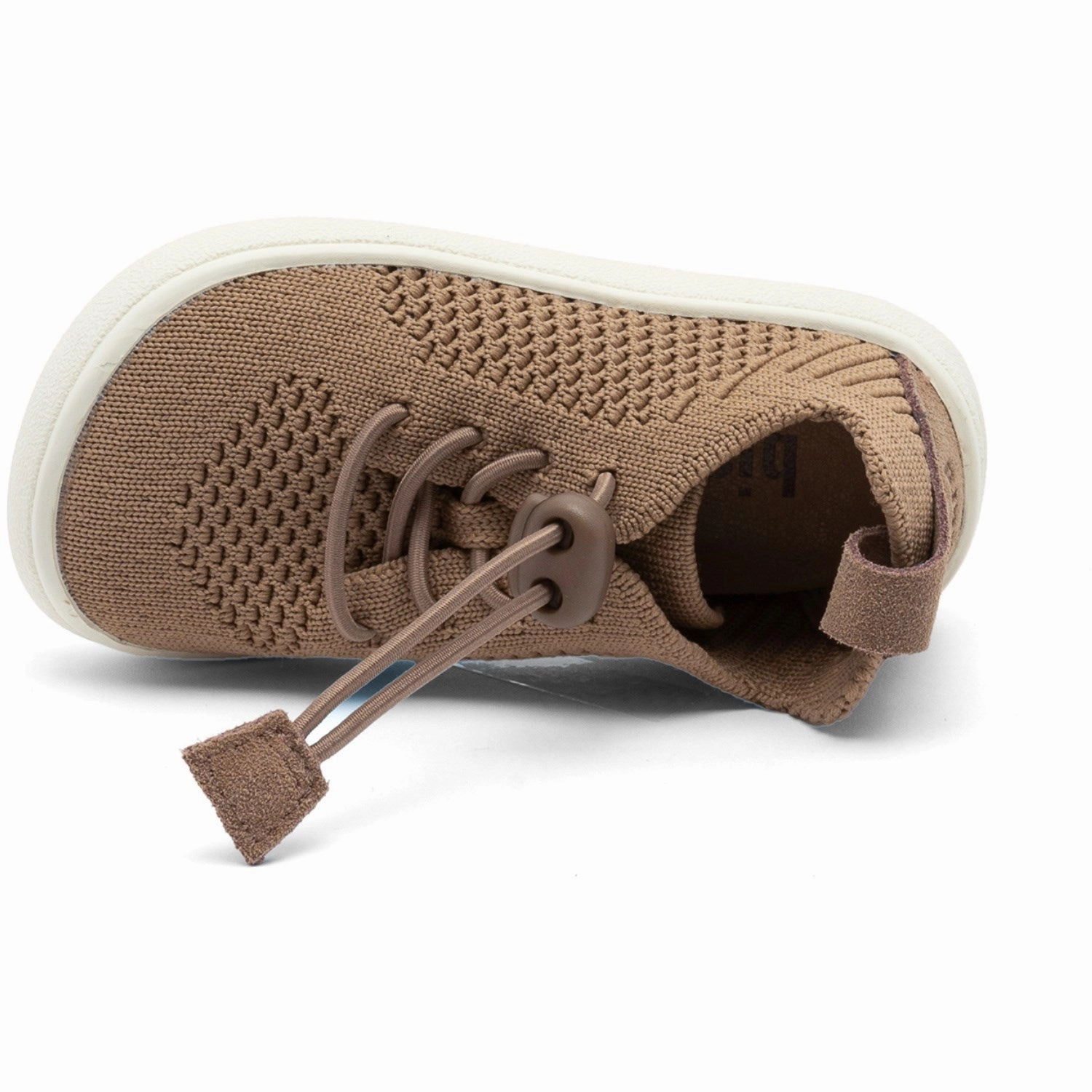 Elastic Gore Panels Bisgaard Latte Barefoot Jua First Step Shoe