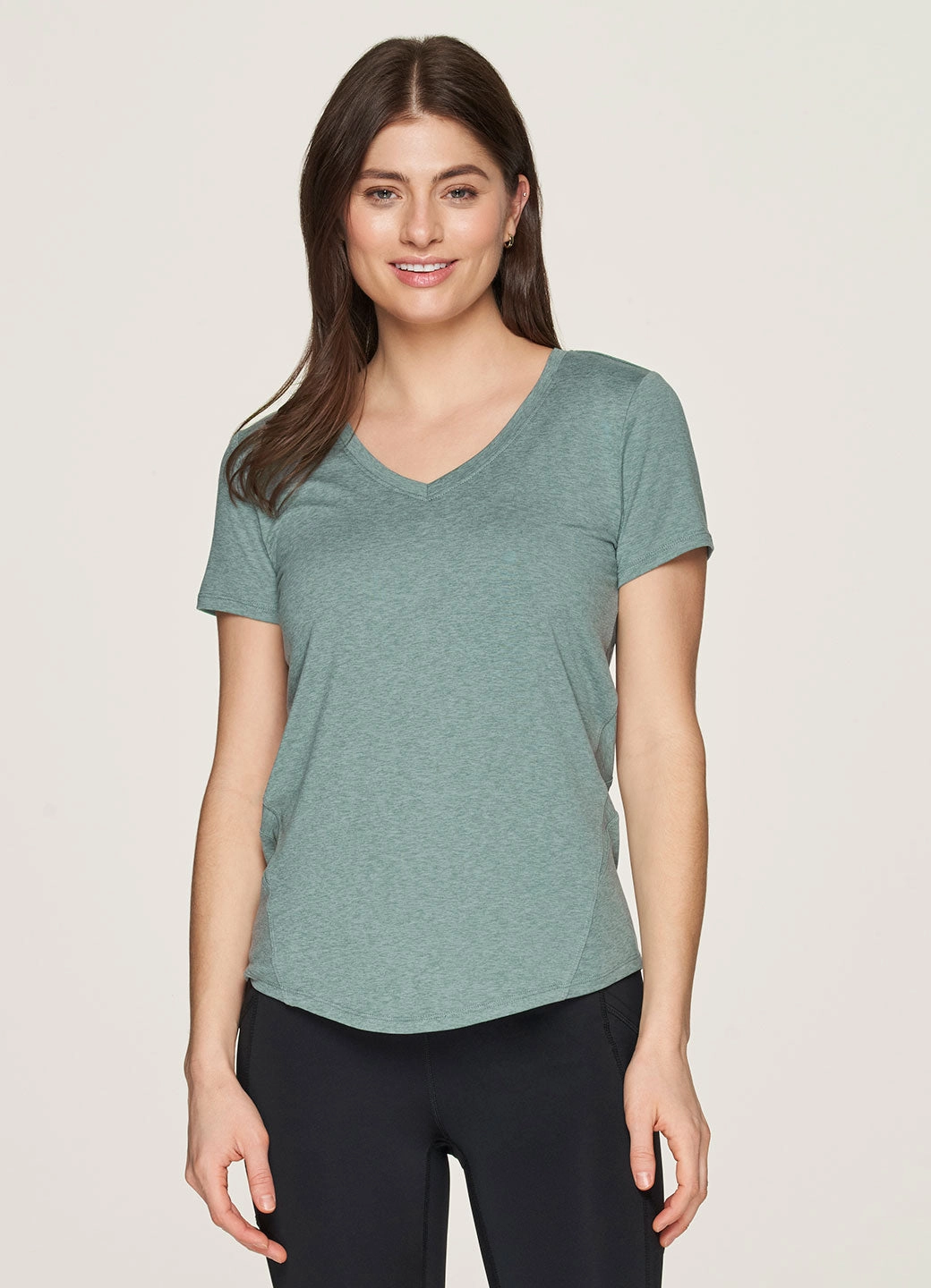 Stratus Super Soft V-Neck Tee Comfy Wardrobe Microfiber Blend
