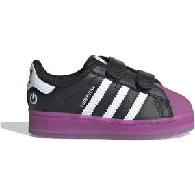 Comfort Runner Stretchable Upper adidas Originals Core Black / Purple Burst / Cloud White Superstar Led Lights Cf I Sneakers