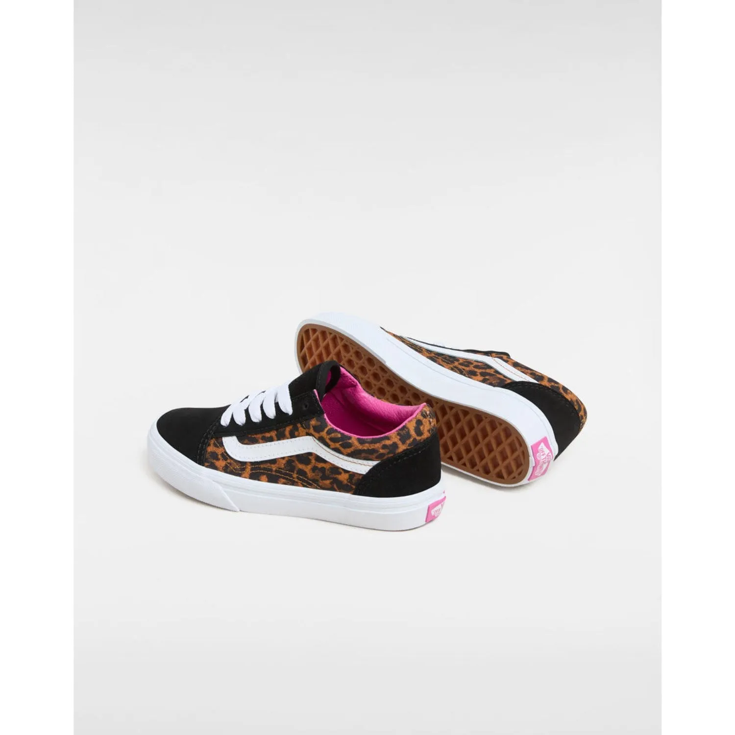 VANS Leoprad Pop/Multi Old Skool Non Restrictive Toe Box Move Natural
