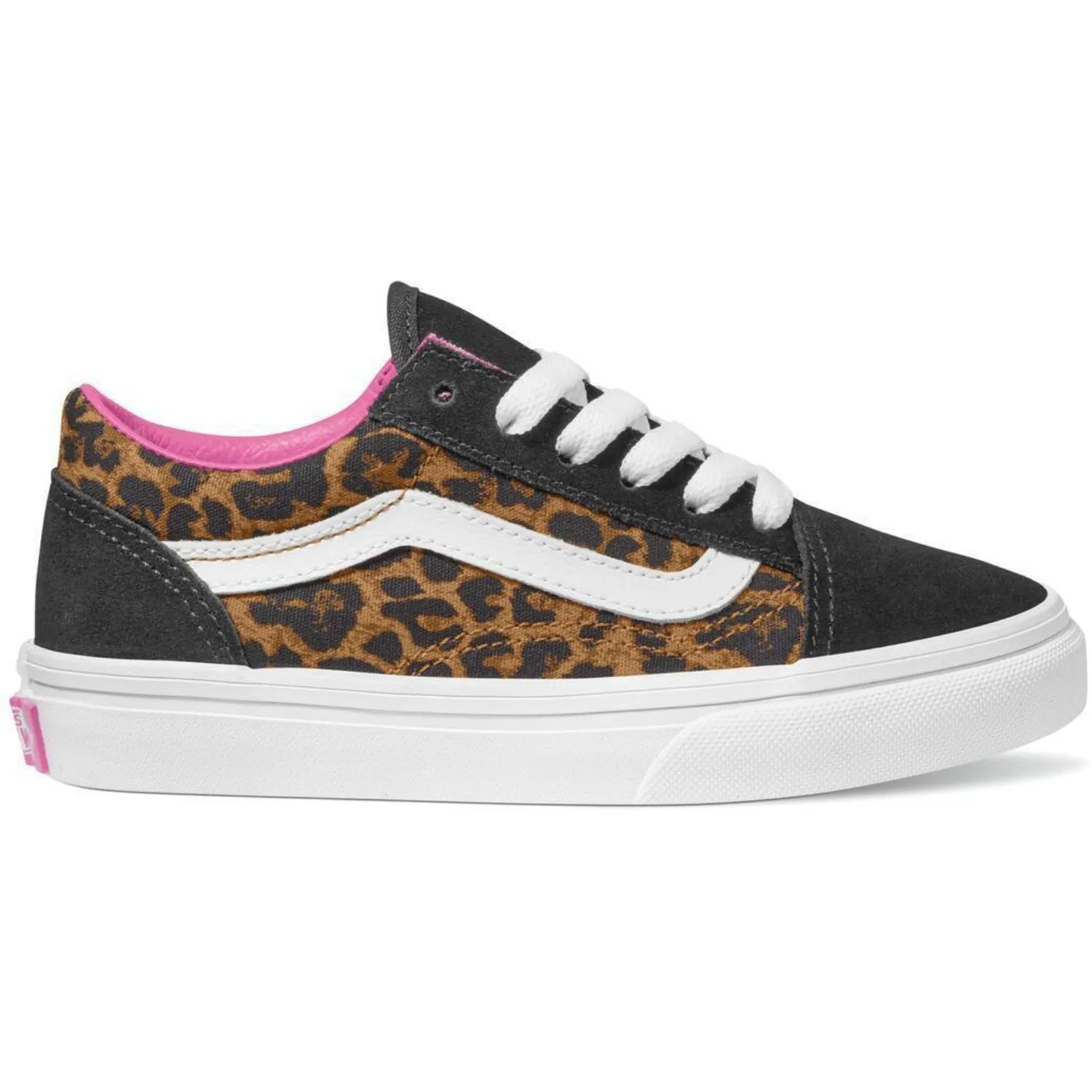 Tension Free Lacing VANS Leoprad Pop/Multi Old Skool