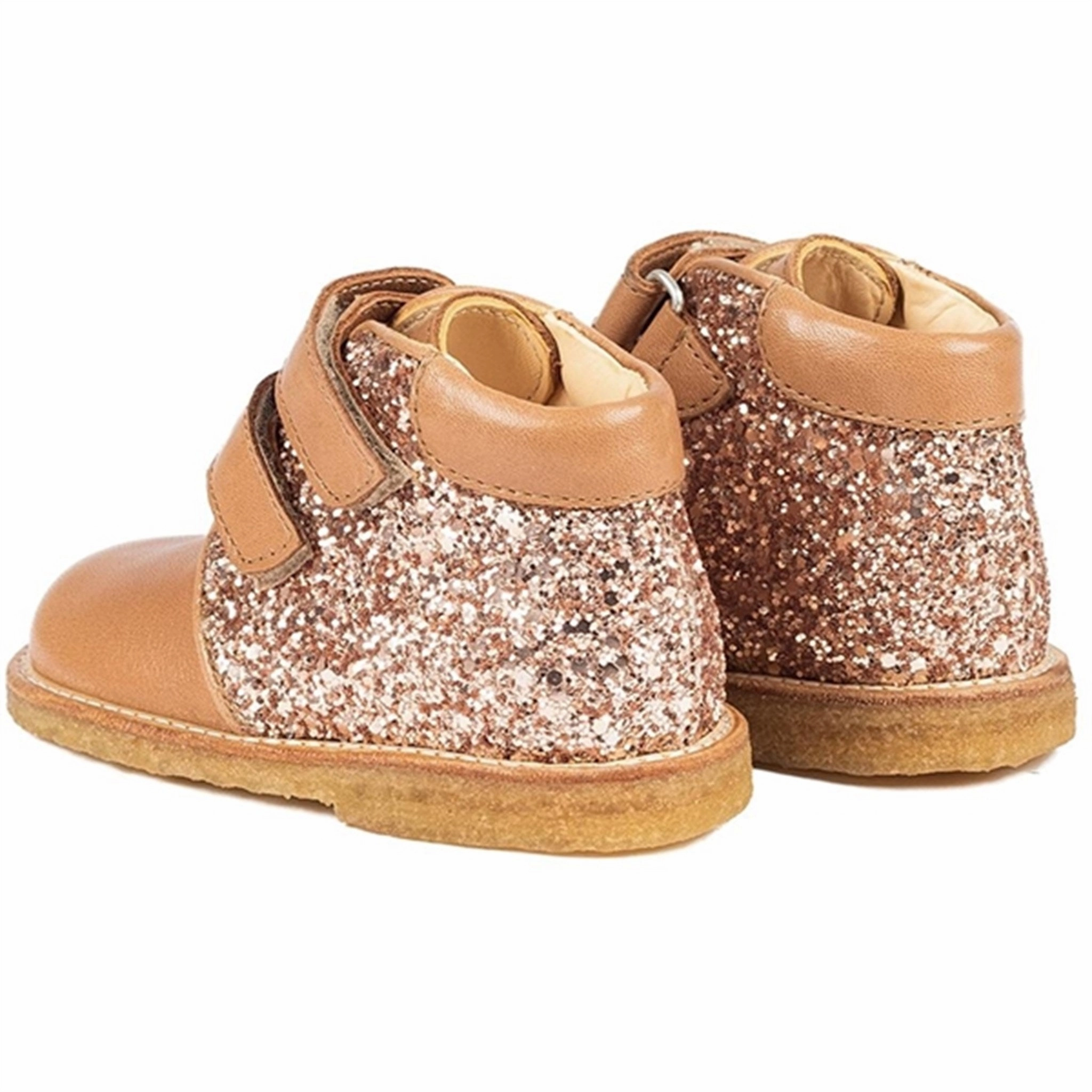 City Jog Angulus Starter Shoe Almond/Maple Glitter