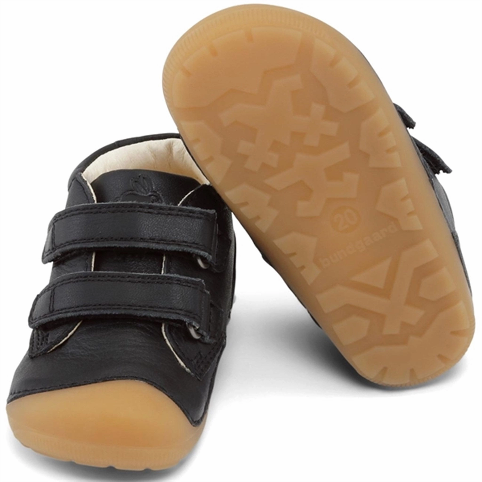 Bundgaard Prewalker Petit Velcro Black Gum Workday Style