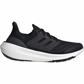 adidas Ultra Boost Light Womens Running Shoes - Black Trail Performance Gusseted Tongue