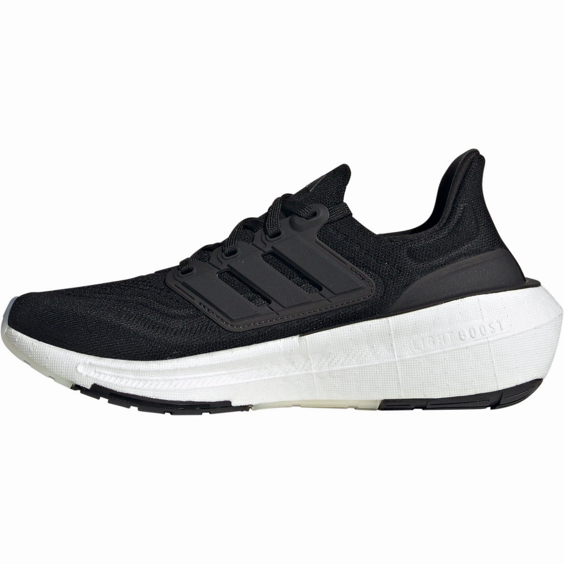 adidas Ultra Boost Light Womens Running Shoes - Black Breathable Cushion running in a famous bridge area shoes