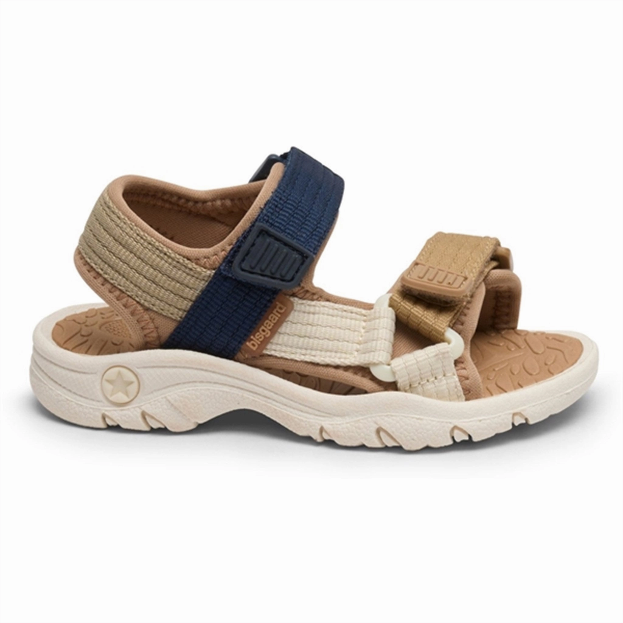 Bisgaard Nico Sandal Camel Quick Travel Fit Slip Ease