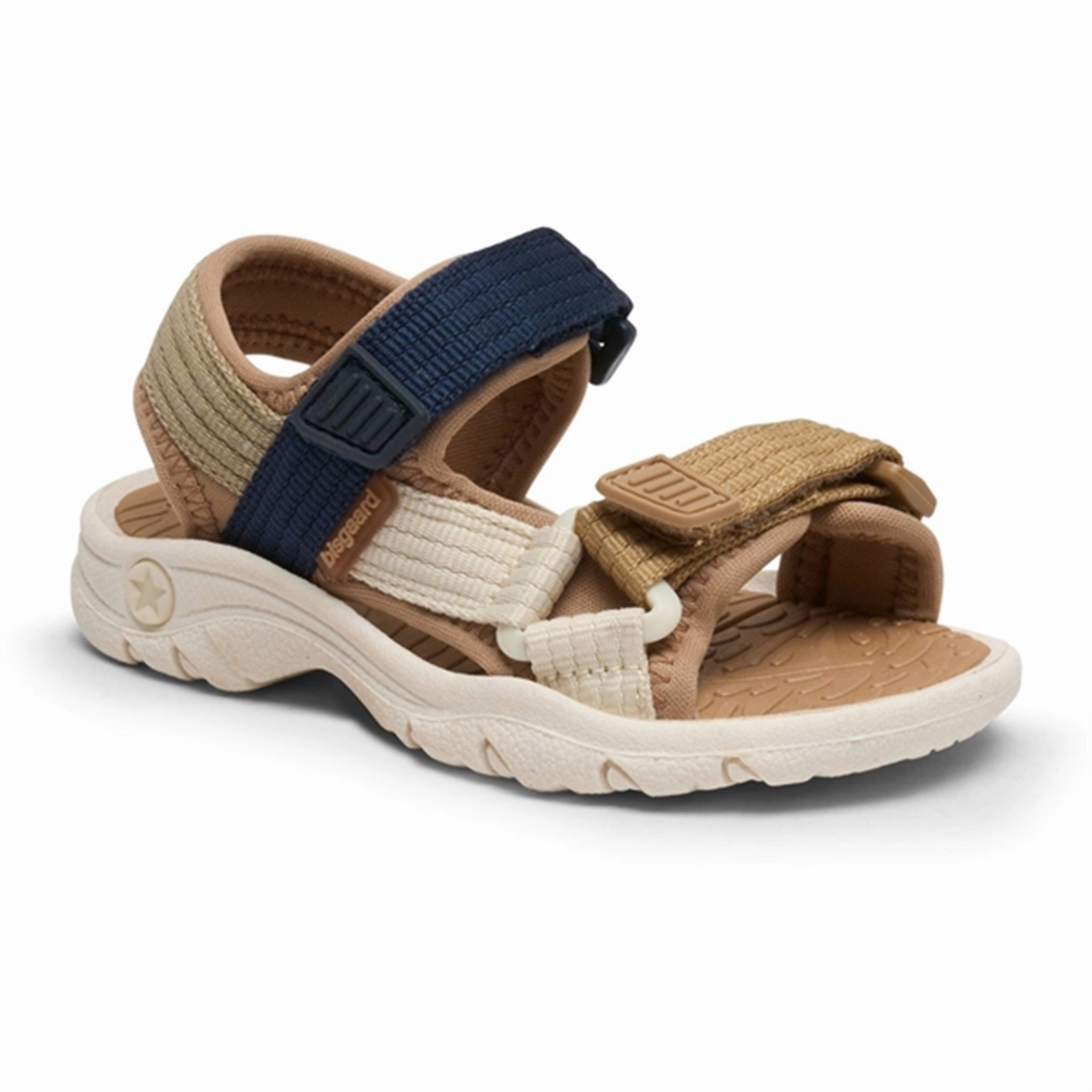 Bisgaard Nico Sandal Camel Travel Slip-On Everyday Use