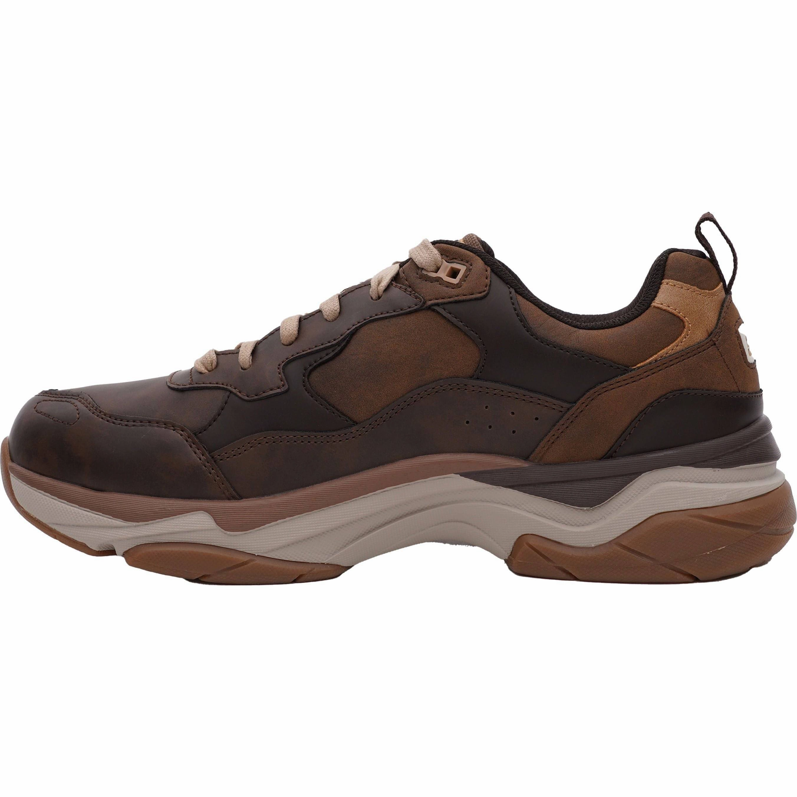 Skechers Staxed Brandin Mens Walking Shoes - Brown Sport Fashion