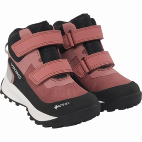 Slip Resistant Outdoor Trek Rough Path VIKING Pink Expower Mid GTX 2V