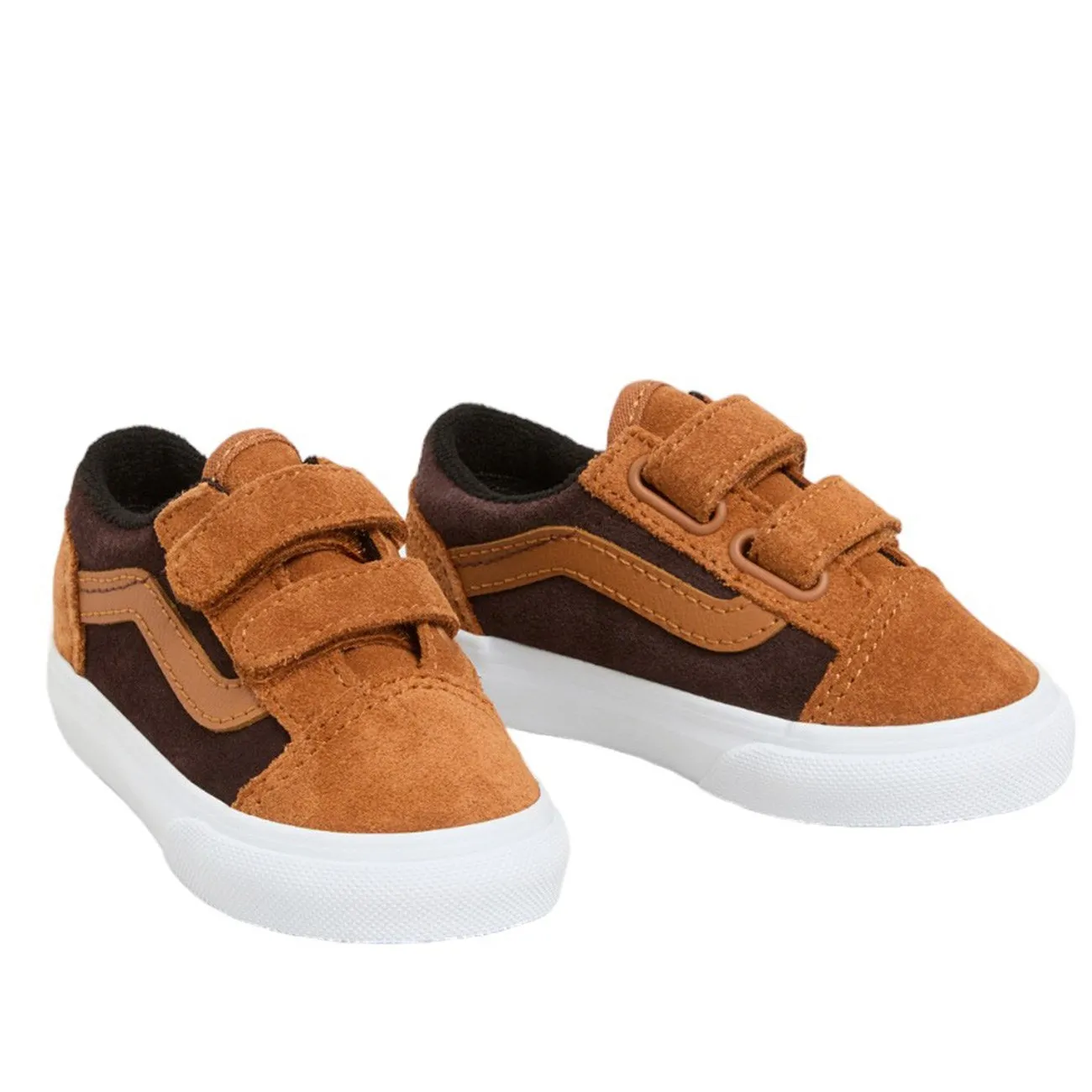 VANS GLAZED GINGER Old Skool V High Support Toe box space