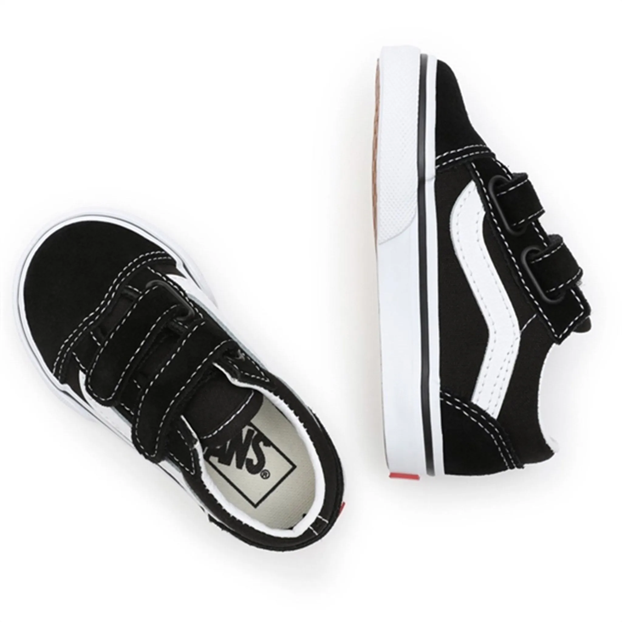 VANS Old Skool V Black Shoes Adaptive Landing Pad System